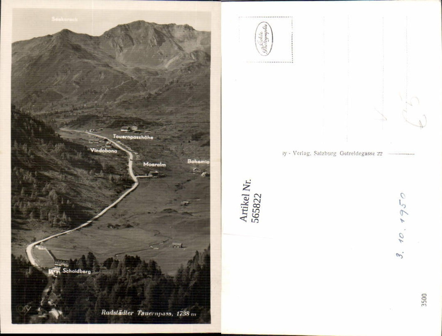 565822,Foto Ak Radstadt Radstädter Tauernpass Schaidberg Vindobona pub Cosy