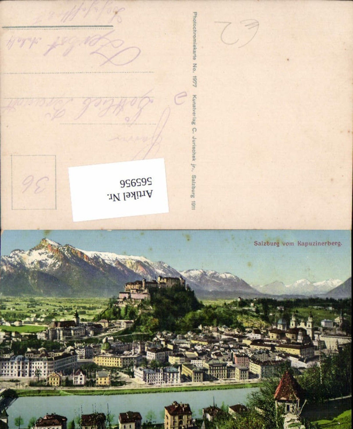 565956, Salzburg v. Kapuzinerberg Hohensalzburg Fortress