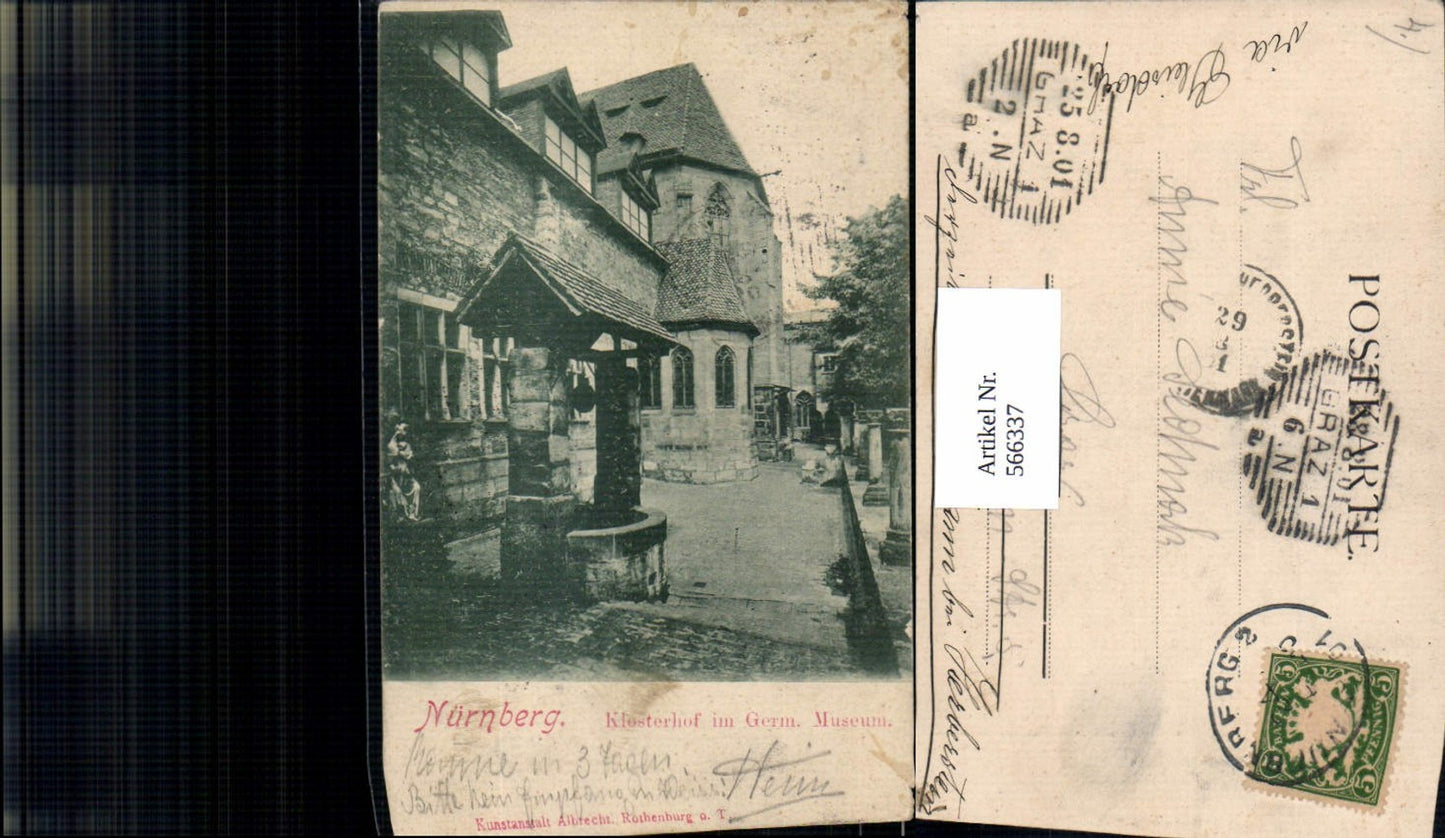 566337,Nürnberg Klosterhof Kloster Germanisches Museum