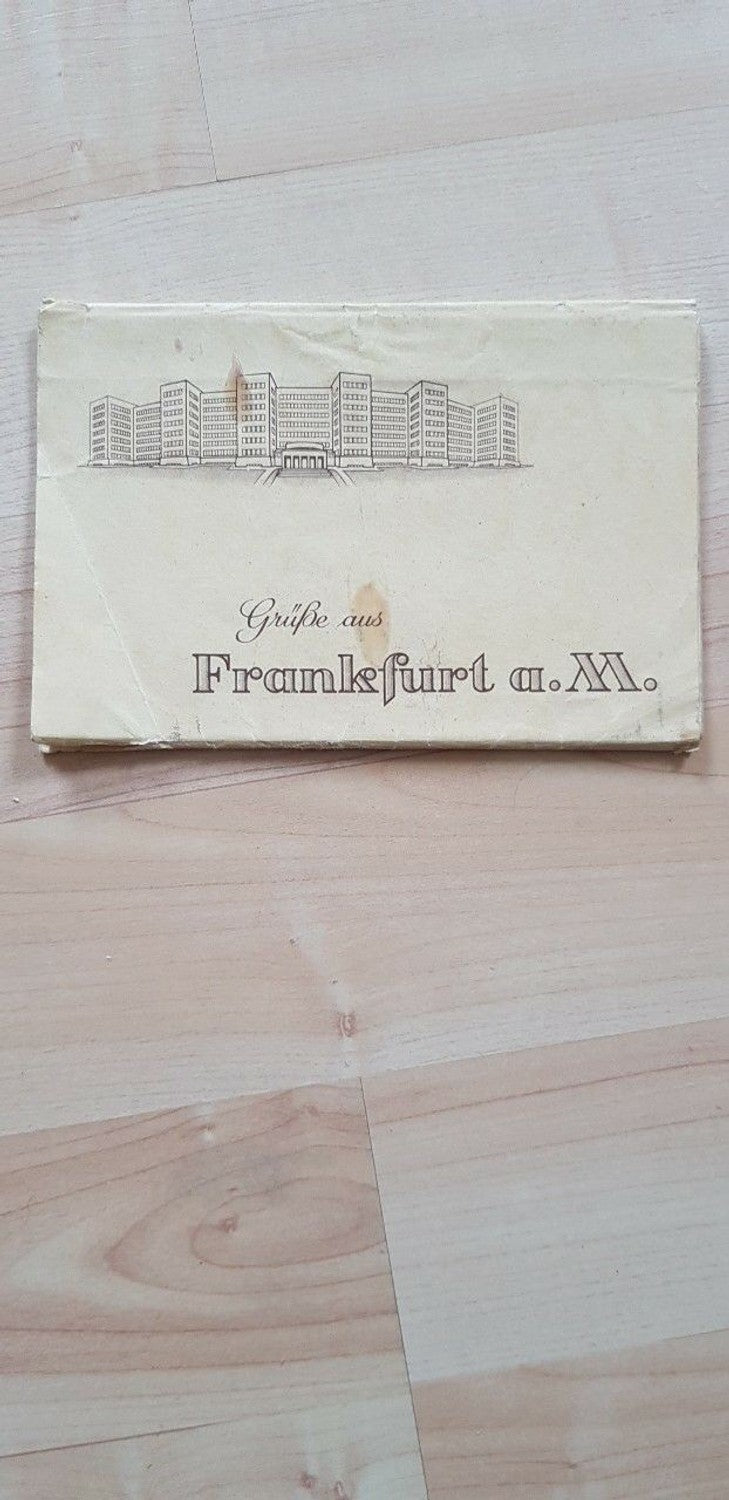 566778,AK Leporello Mappe m. AK aus Frankfurt am Main