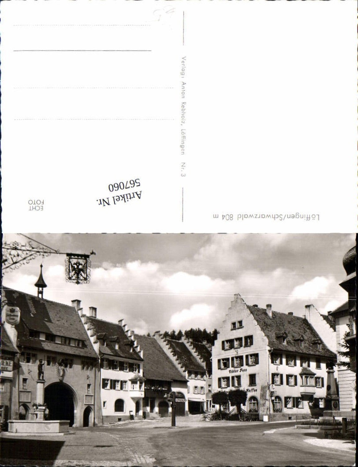 567060,Löffingen Schwarzwald Straßenpartie Breisgau