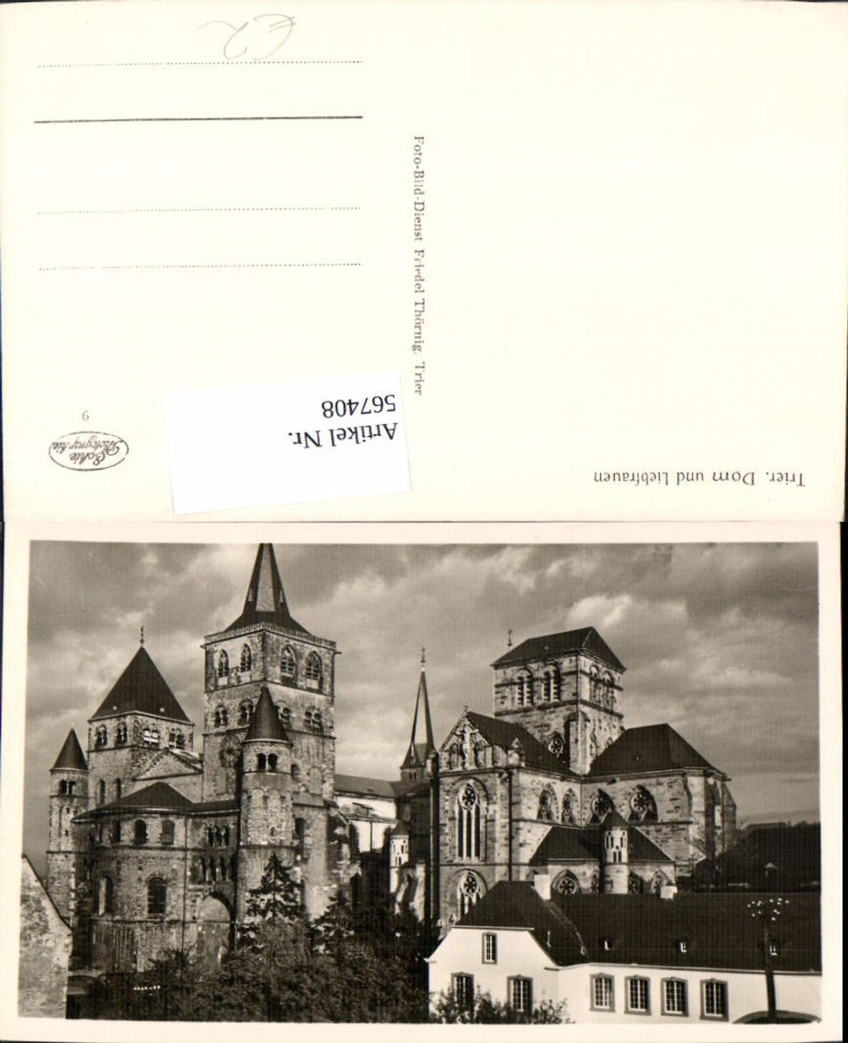 567408,Foto Ak Trier Dom Liebfrauen Kirche