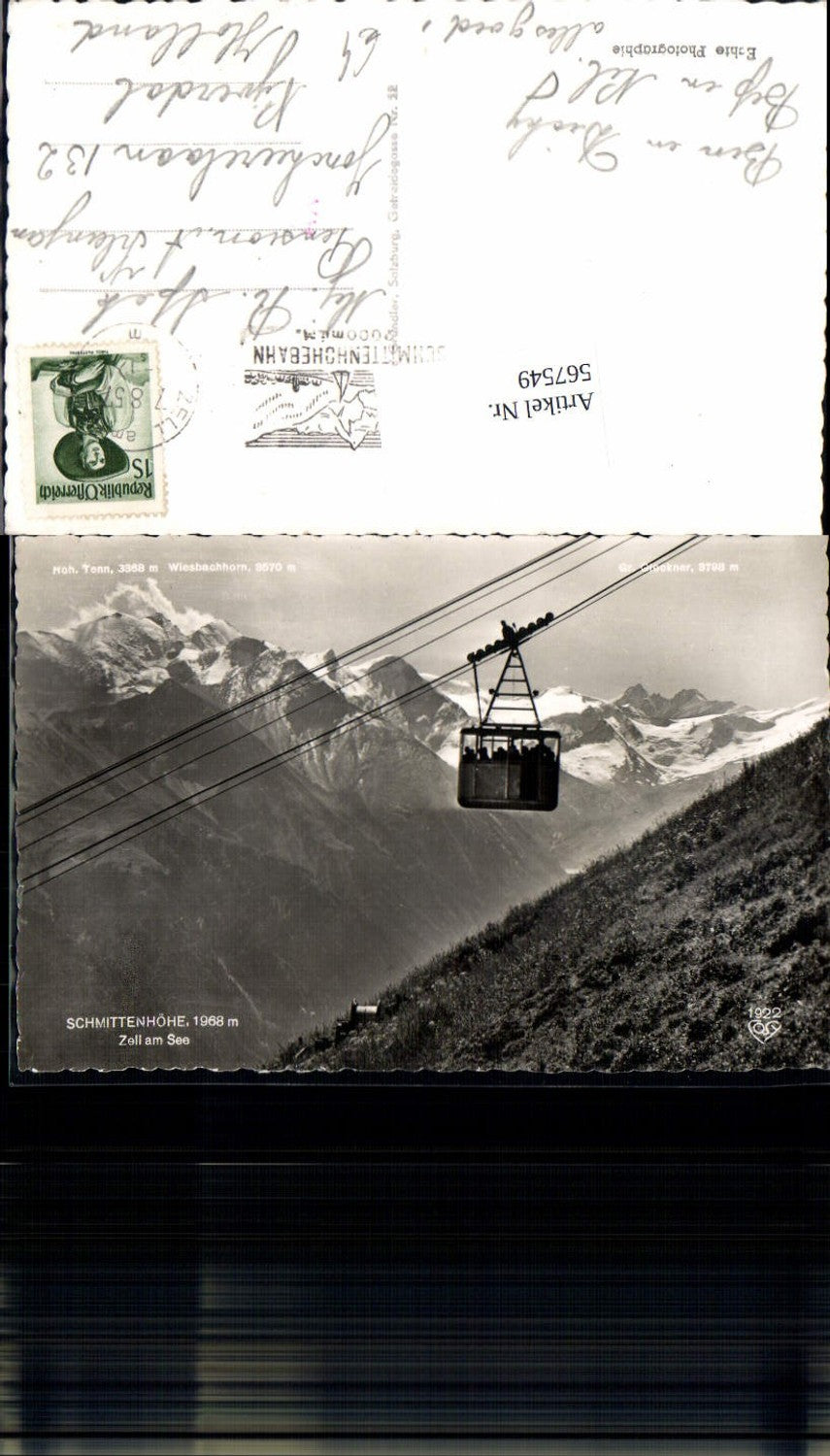 567549,Zell am See Schmittenhöhe Gondel pub Cosy 1922