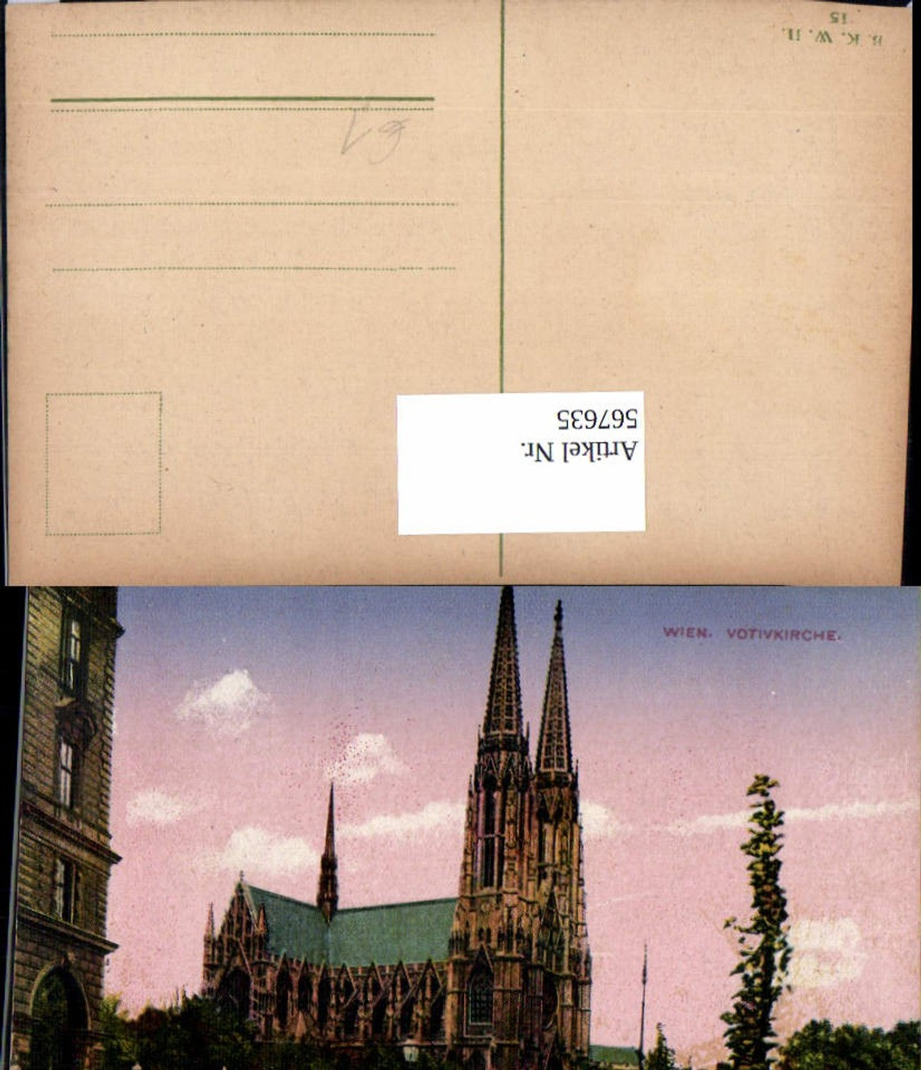 567635,Wien Vienna Votivkirche