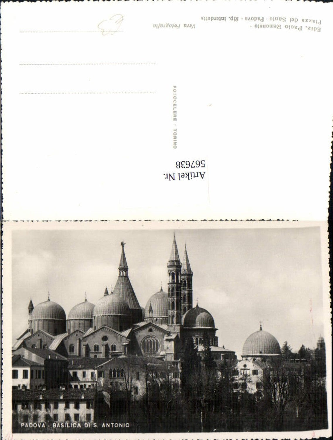 567638,Padova Padua Basilica di S. Antonio