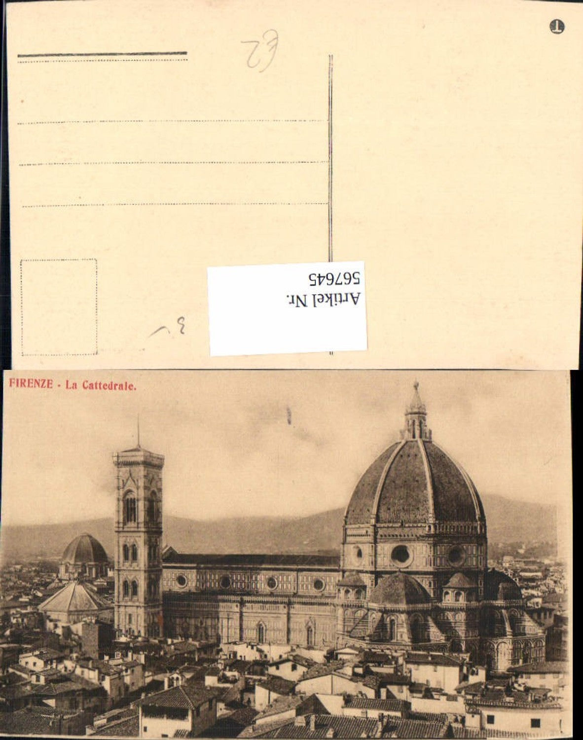 567645,Firenze Florenz La Cattedrale Kathedrale