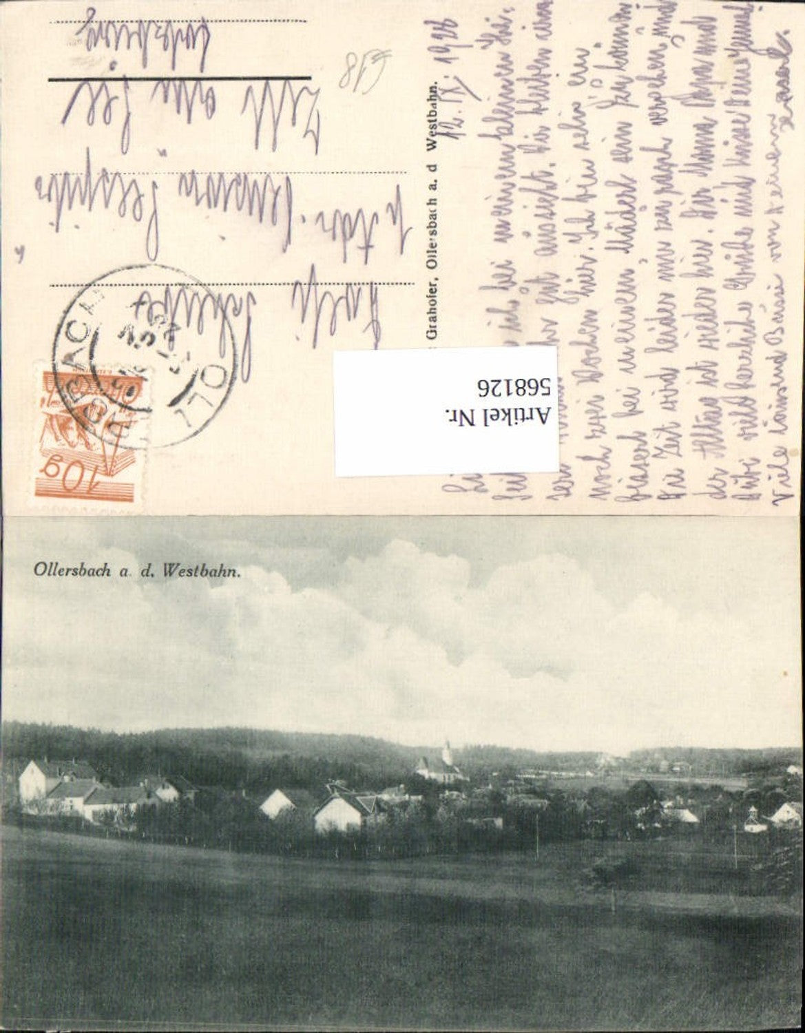 568126,Ollersbach an der Westbahn b. Neulengbach