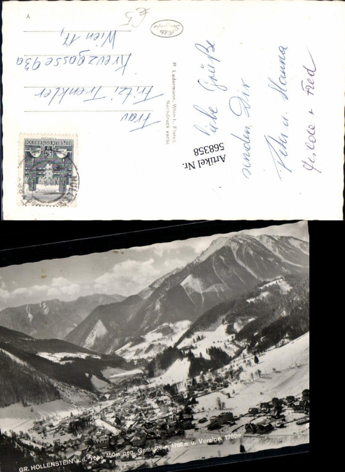 568358,Gross Hollenstein Grosshollenstein an der Ybbs Voralpe gamsstein