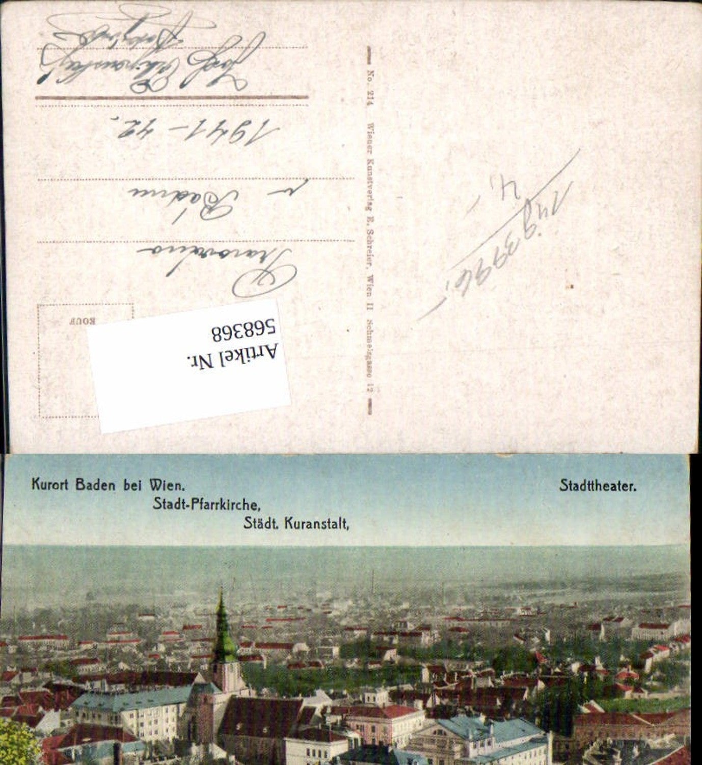 568368,Baden bei Wien Theater Kirche