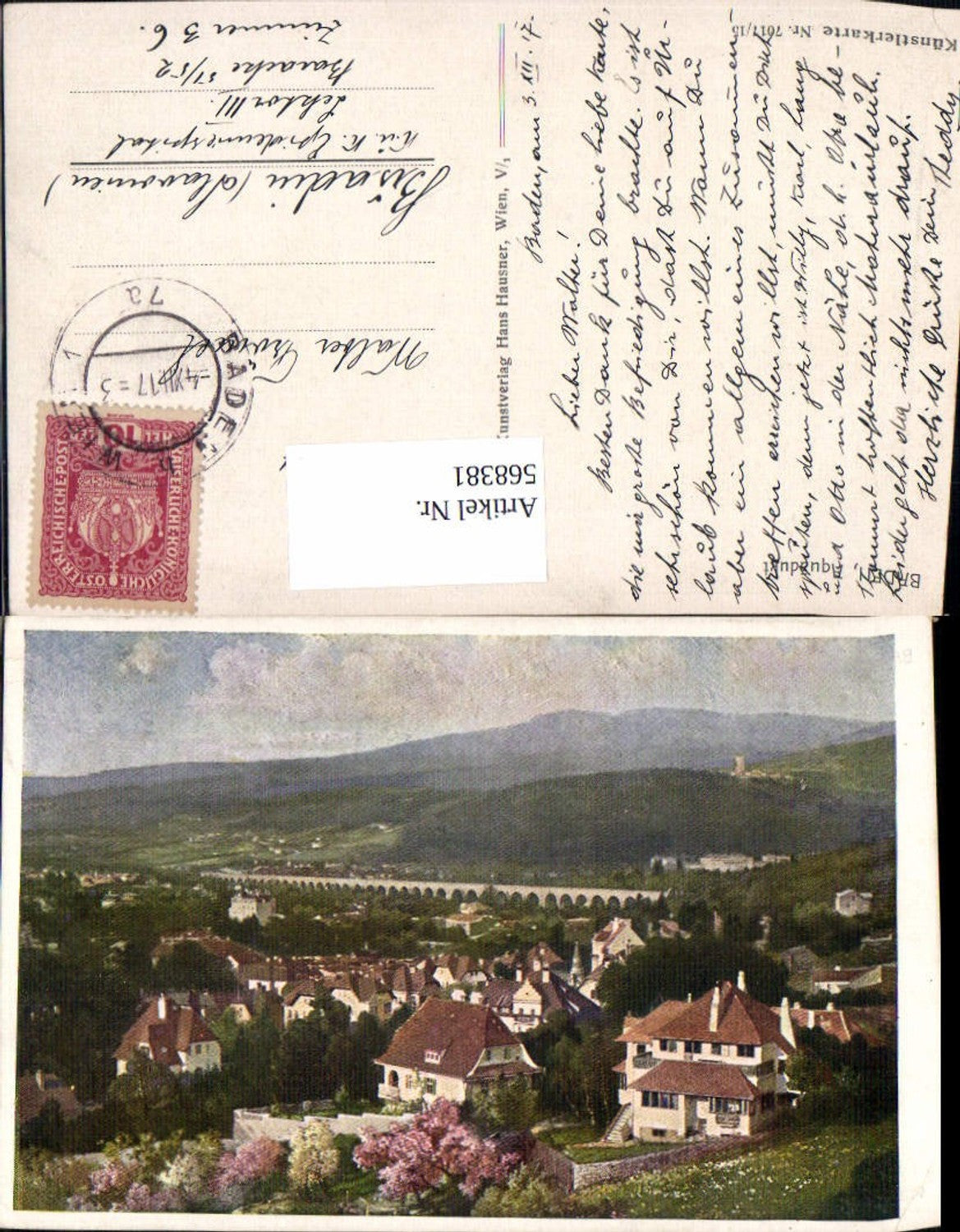 568381,Baden bei Wien pub Hans Hausner 7017/15