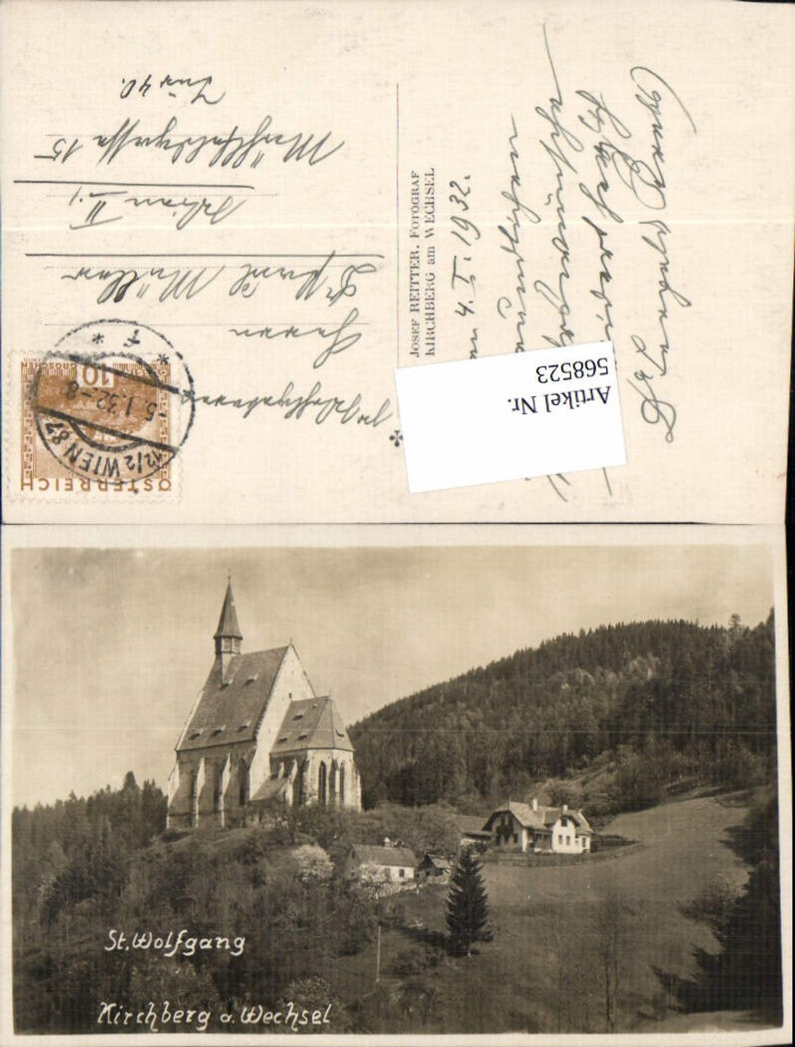 568523,Kirchberg am Wechsel St. Wolfgang Kirche