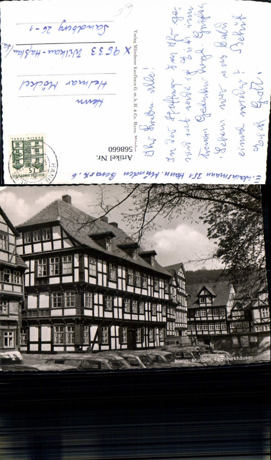 568660,Hann. Münden Fachwerkhäuser