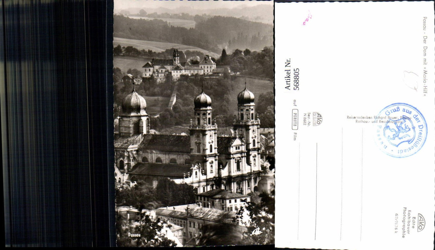 568805,Foto Ak Passau Dom m. Maria Hilf