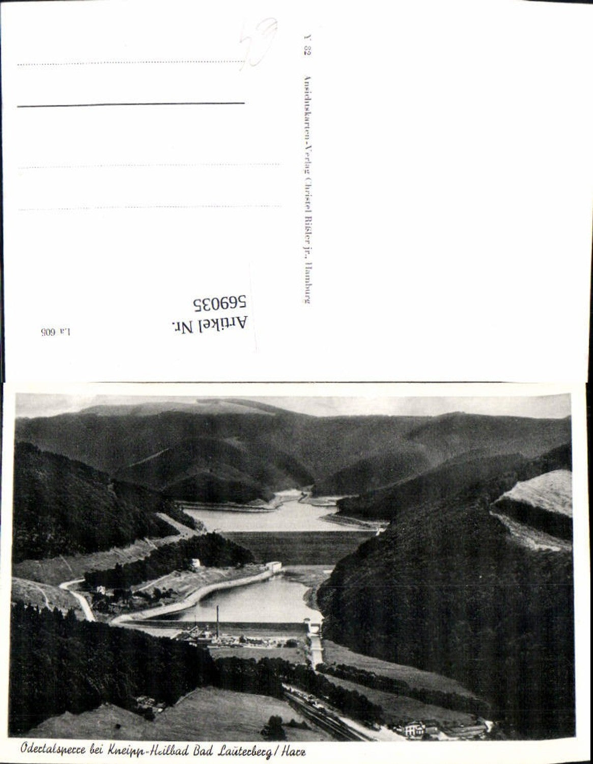 569035,Bad Lauterberg im Harz Odertalsperre Talsperre