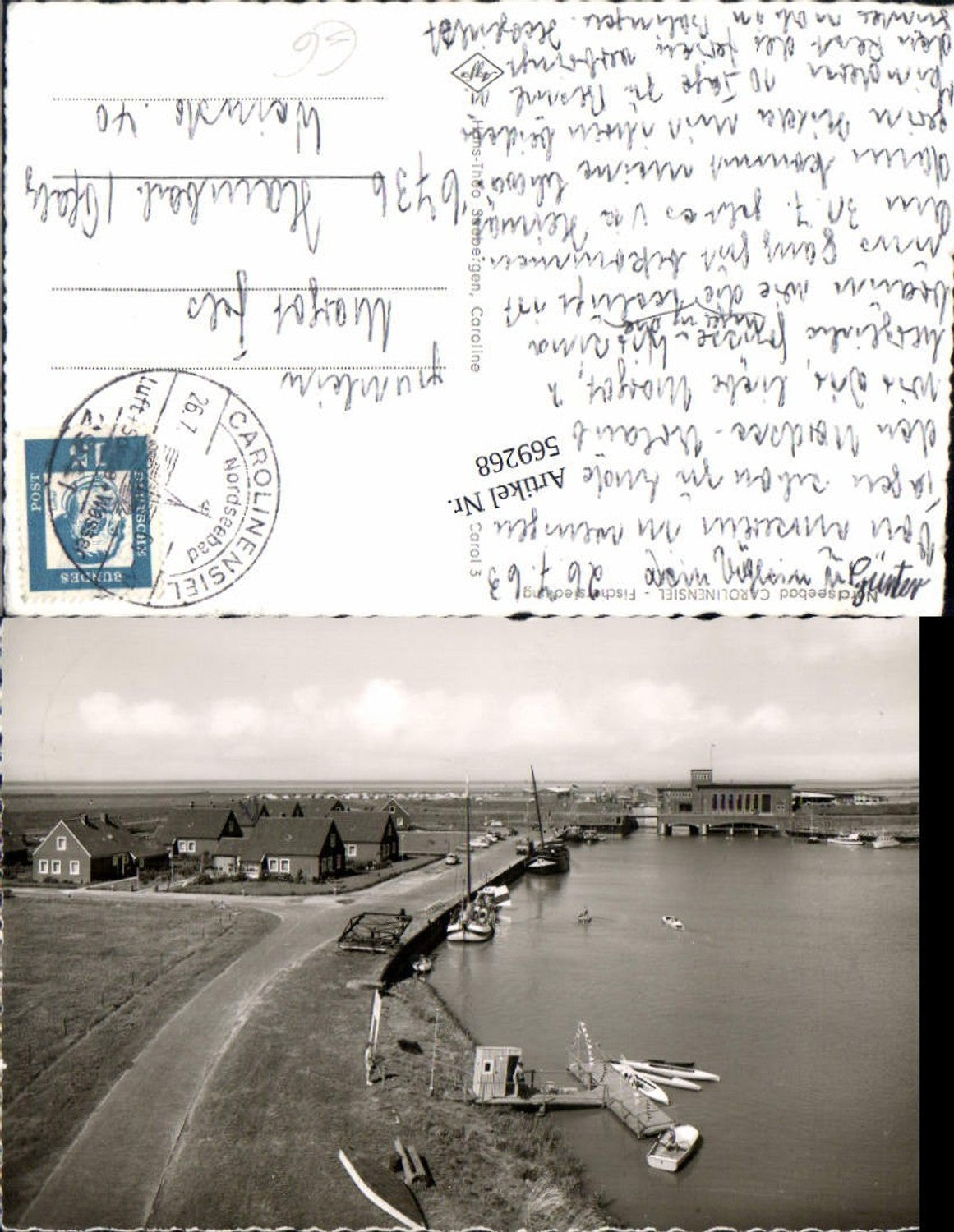 569268,Nordseebad Carolinensiel Fischersiedlung LK Wittmund