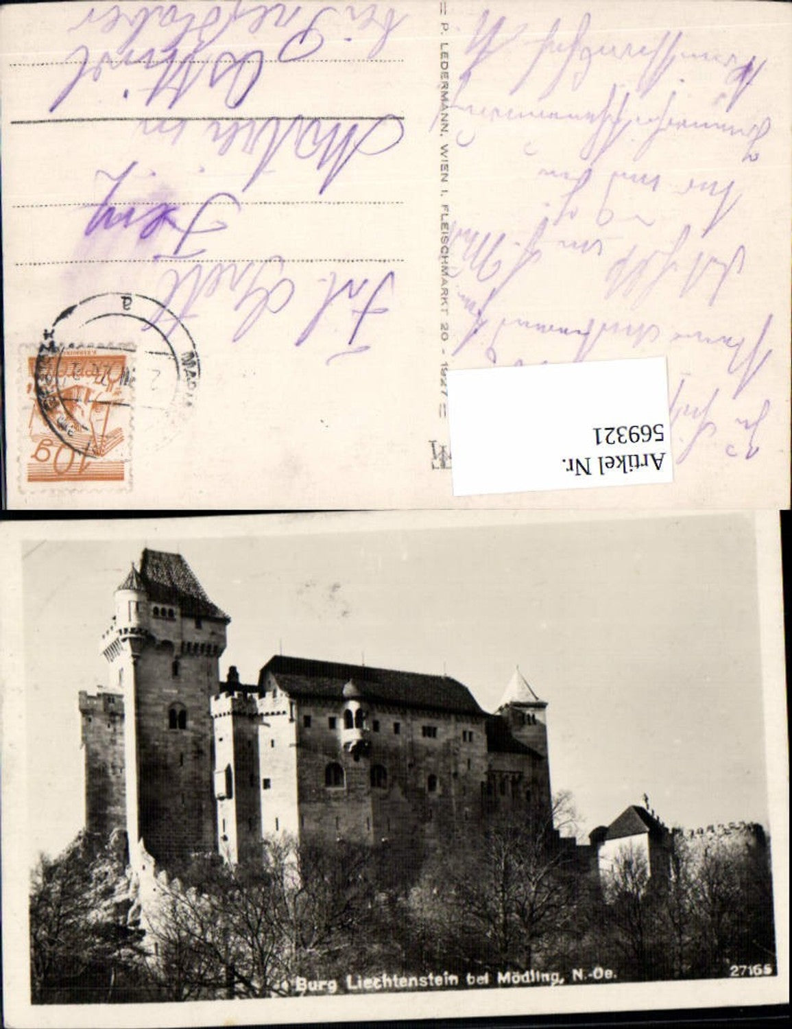 569321,Burg Liechtenstein bei Mödling