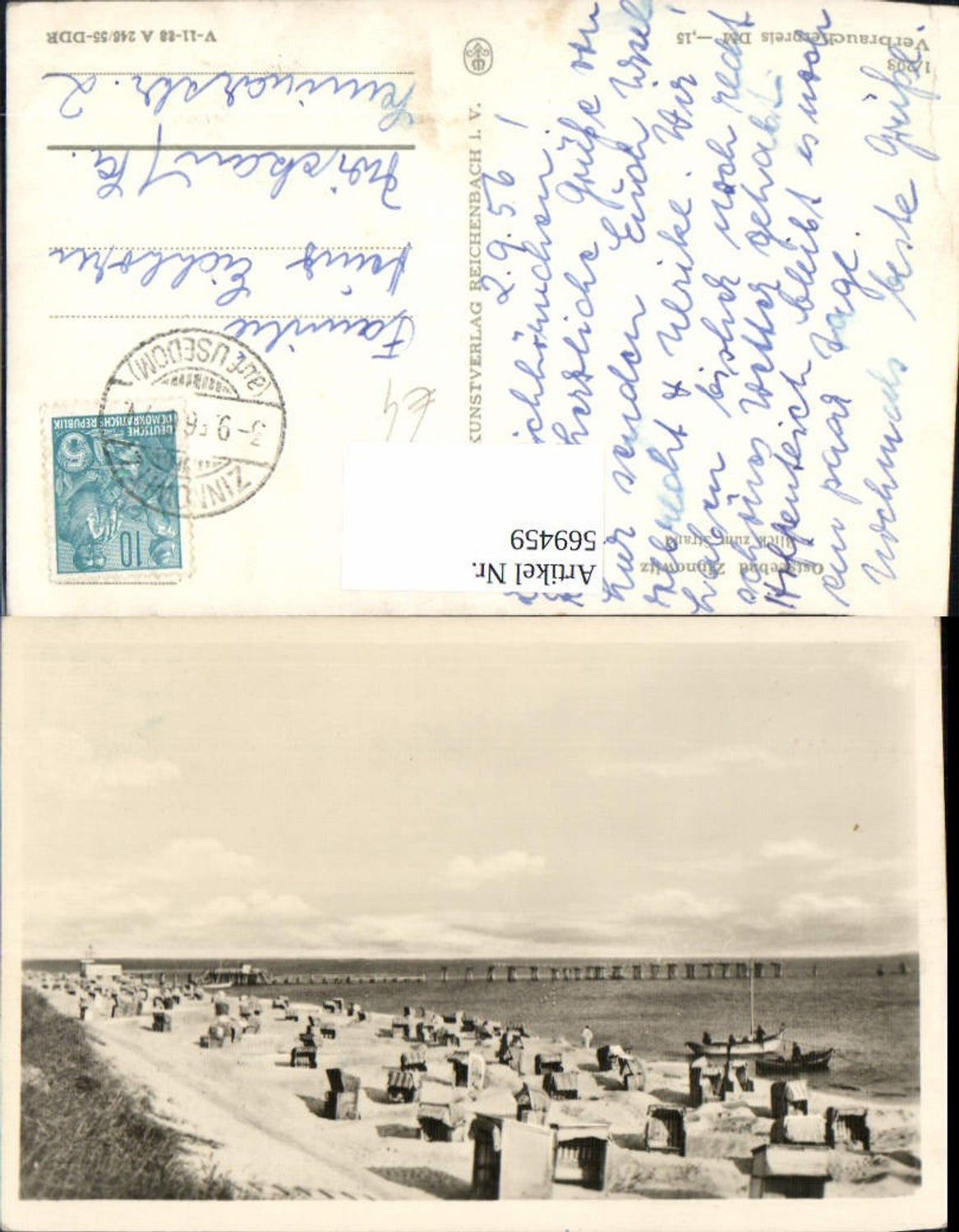 569459, Baltic Sea resort Zinnowitz, view of the beach, beach life