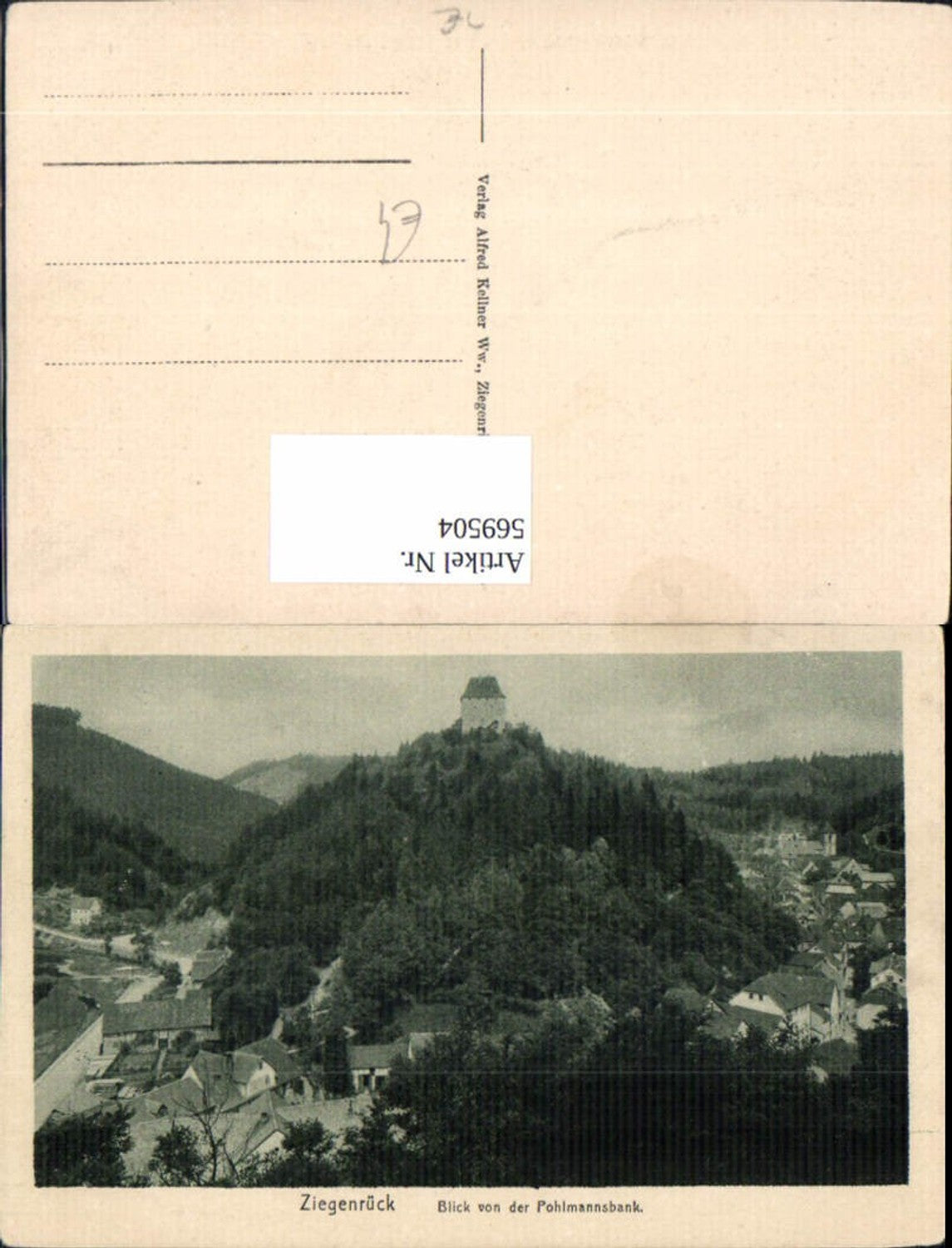569504,Ziegenrück Blick v. d. Pohlmannsbank