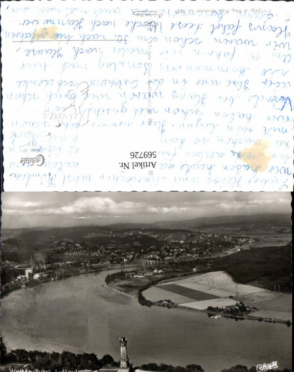 569726,Fliegeraufnahme Wetter Ruhr