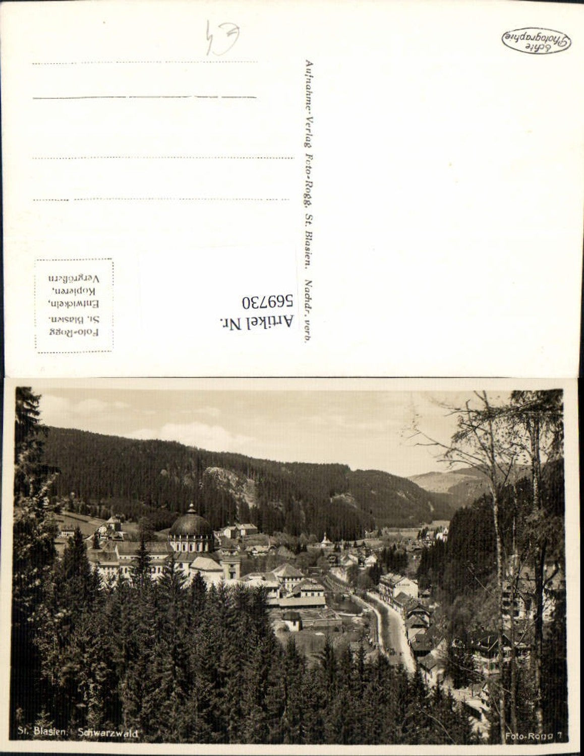 569730,Foto Ak St Blasien Schwarzwald