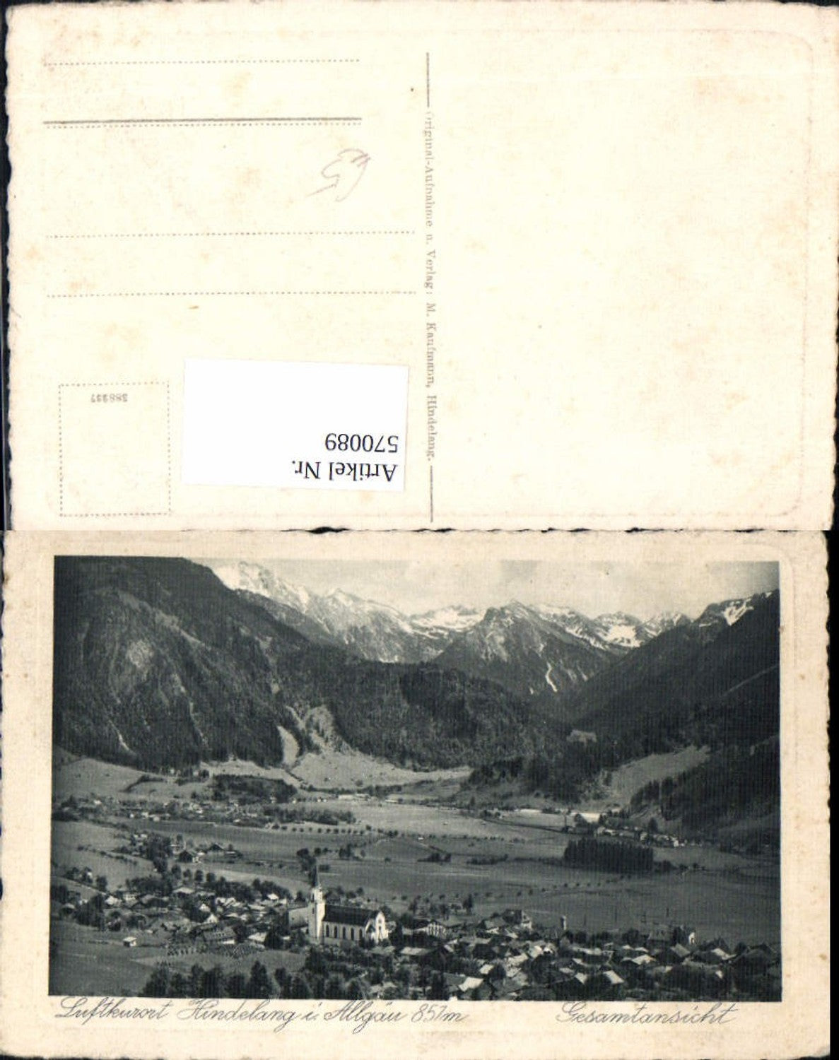 570089,Bad Hindelang i. Allgäu Gesamtansicht