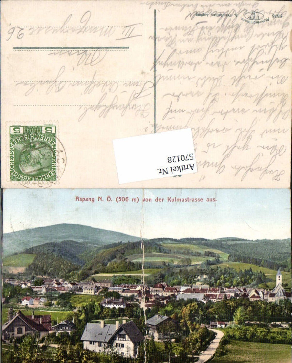 570128,Aspang am Wechsel v.d. Kulmastrasse aus