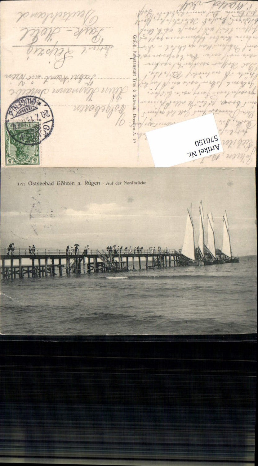 570150,Osteseebad Göhren auf Rügen Nordbrücke