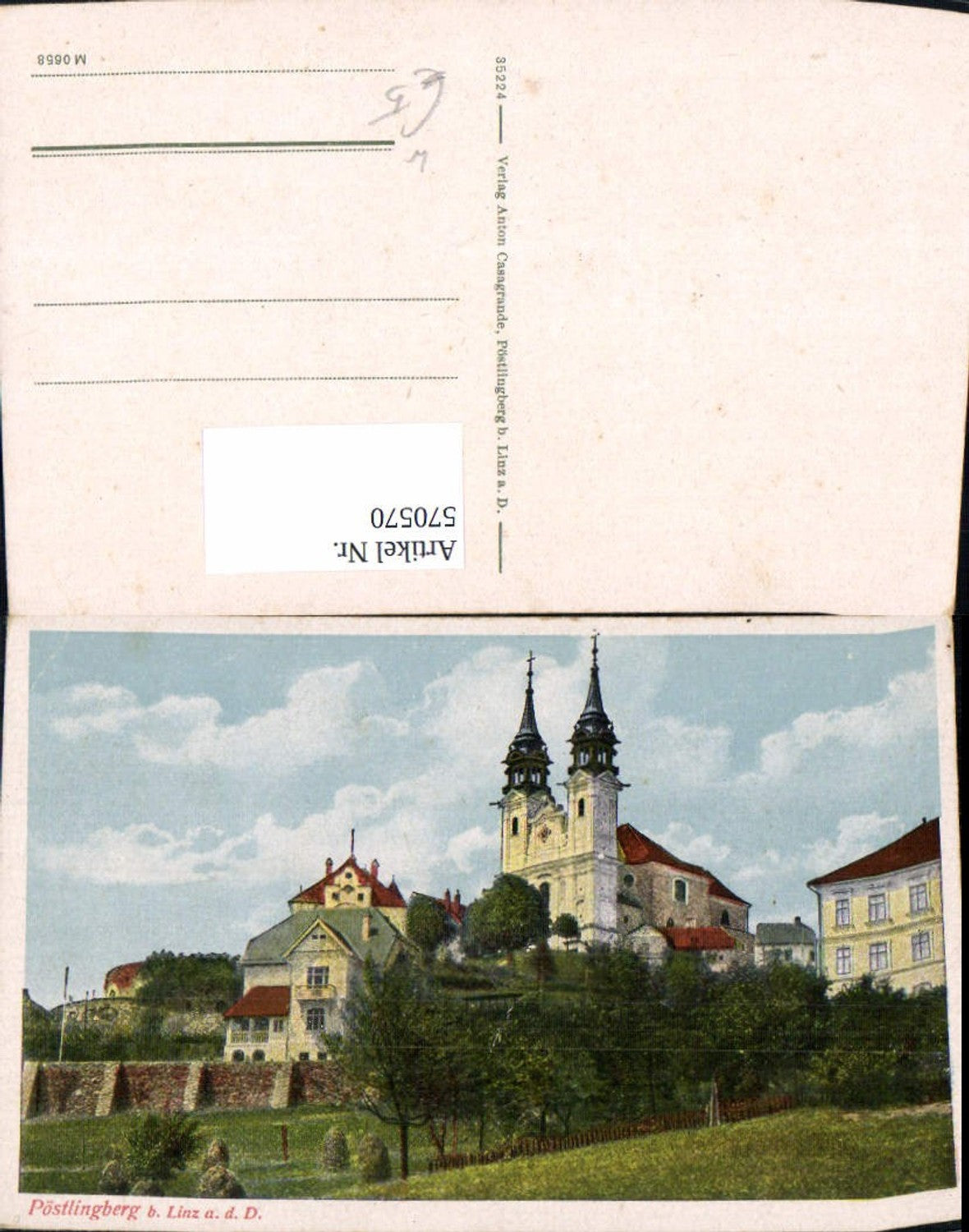 570570,Linz a. d. Donau Pöstlingberg Kirche