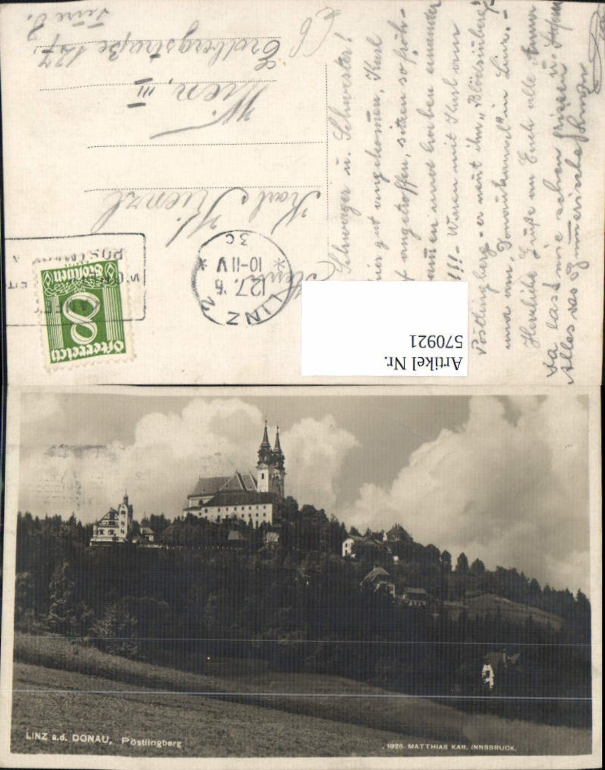 570921,Linz a. d. Donau Pöstlingberg