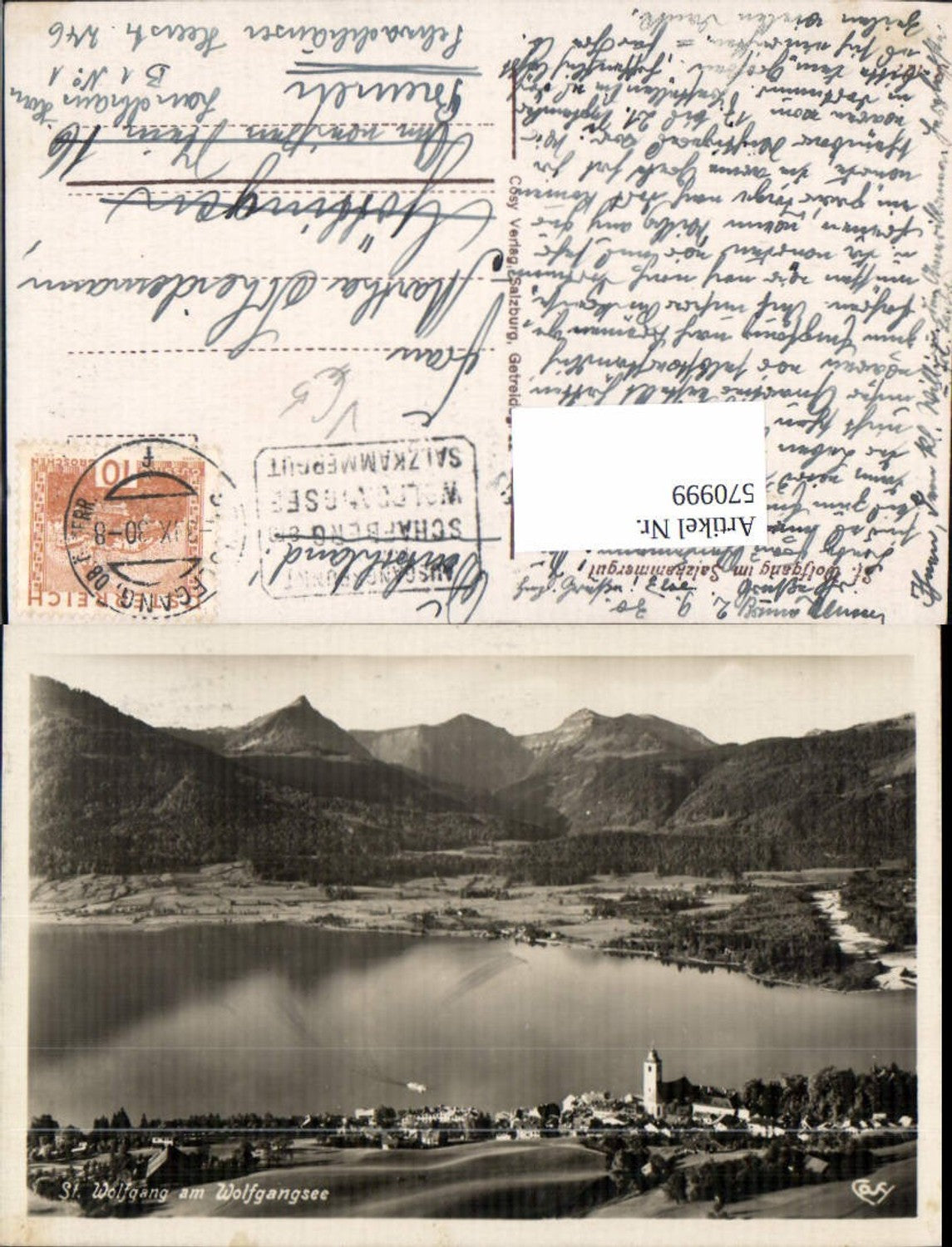 570999,St. Wolfgang im Salzkammergut Wolfgangsee Ansicht pub Cosy