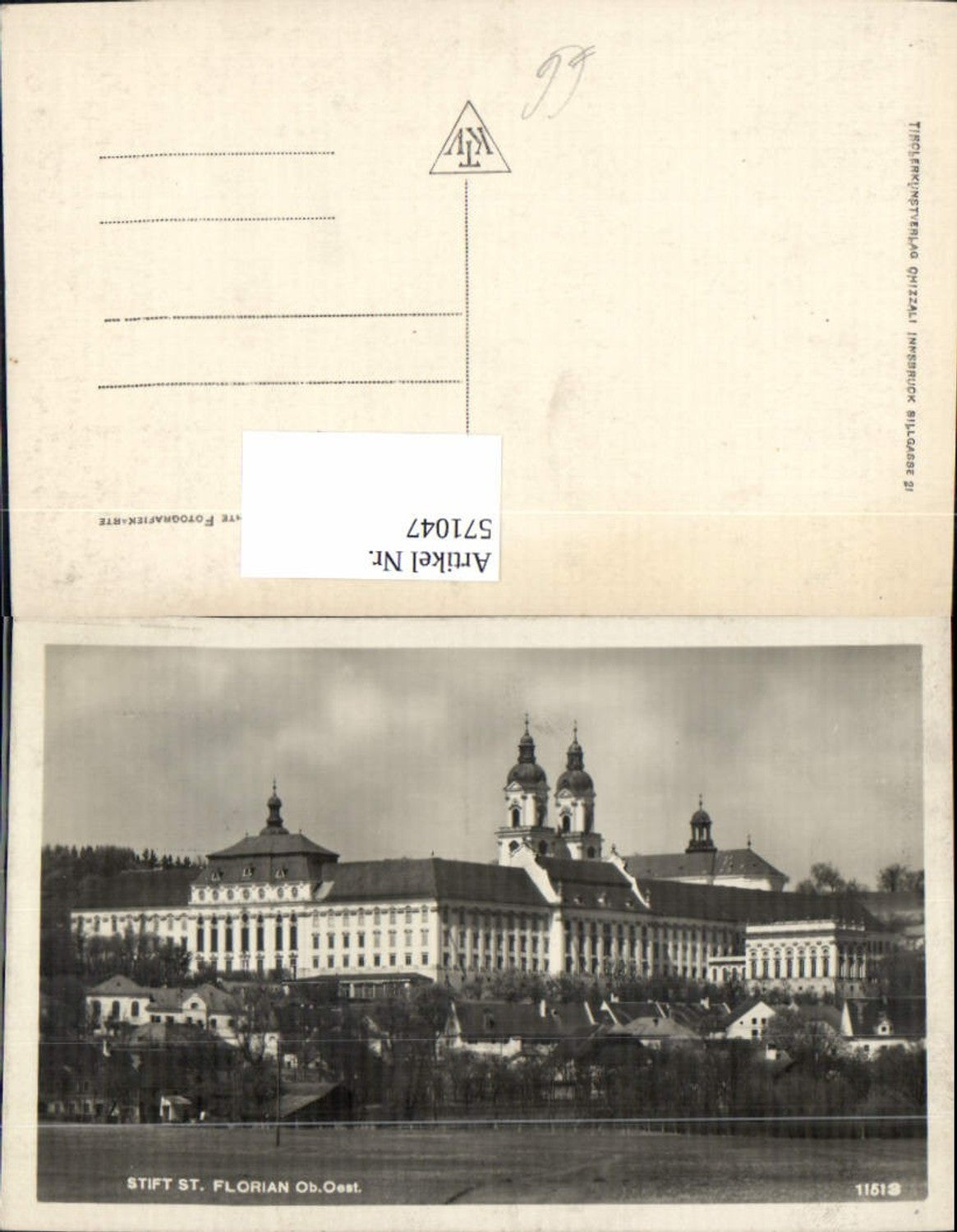 571047,St Florian Stift Ansicht
