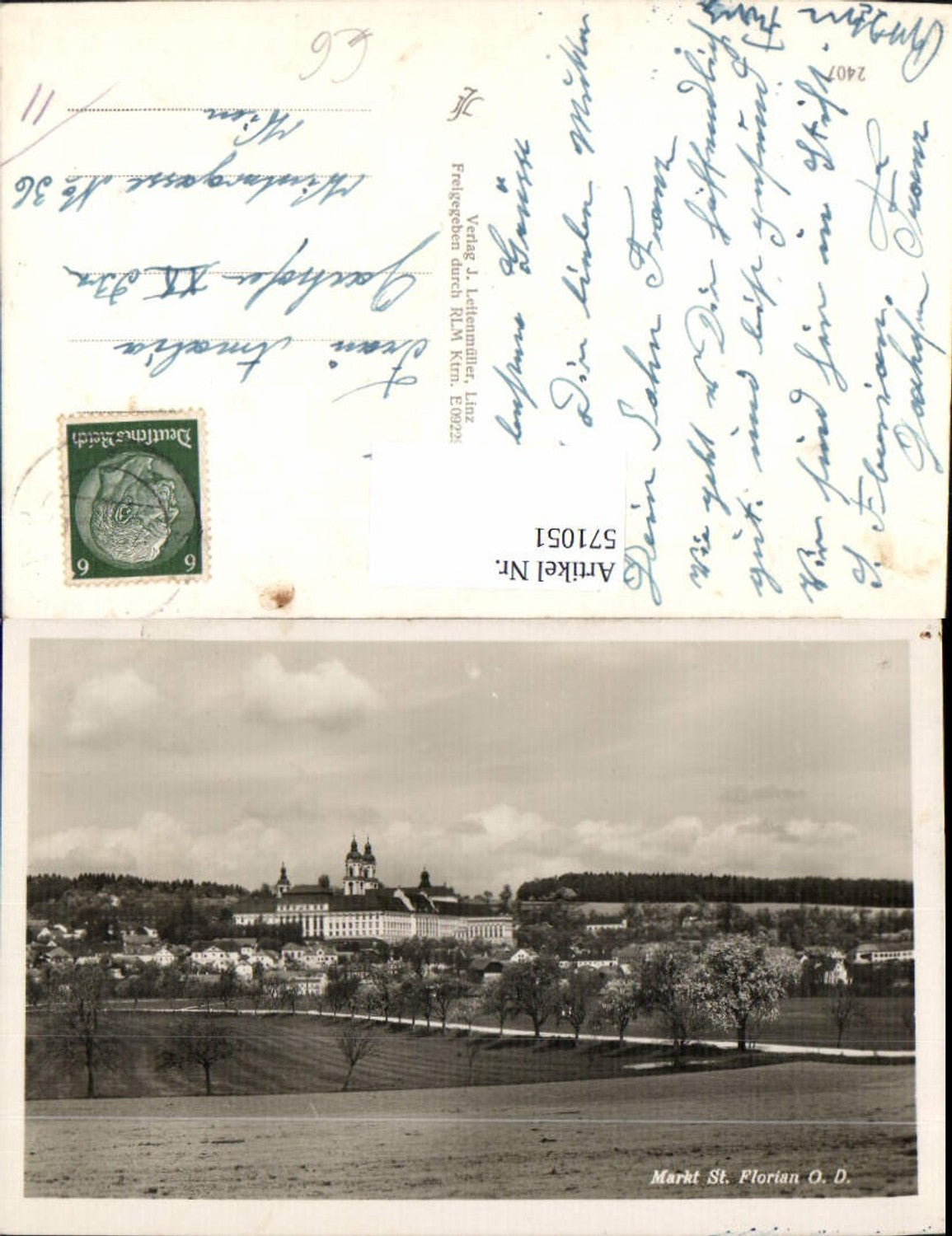 571051,St Florian Stift u. Markt