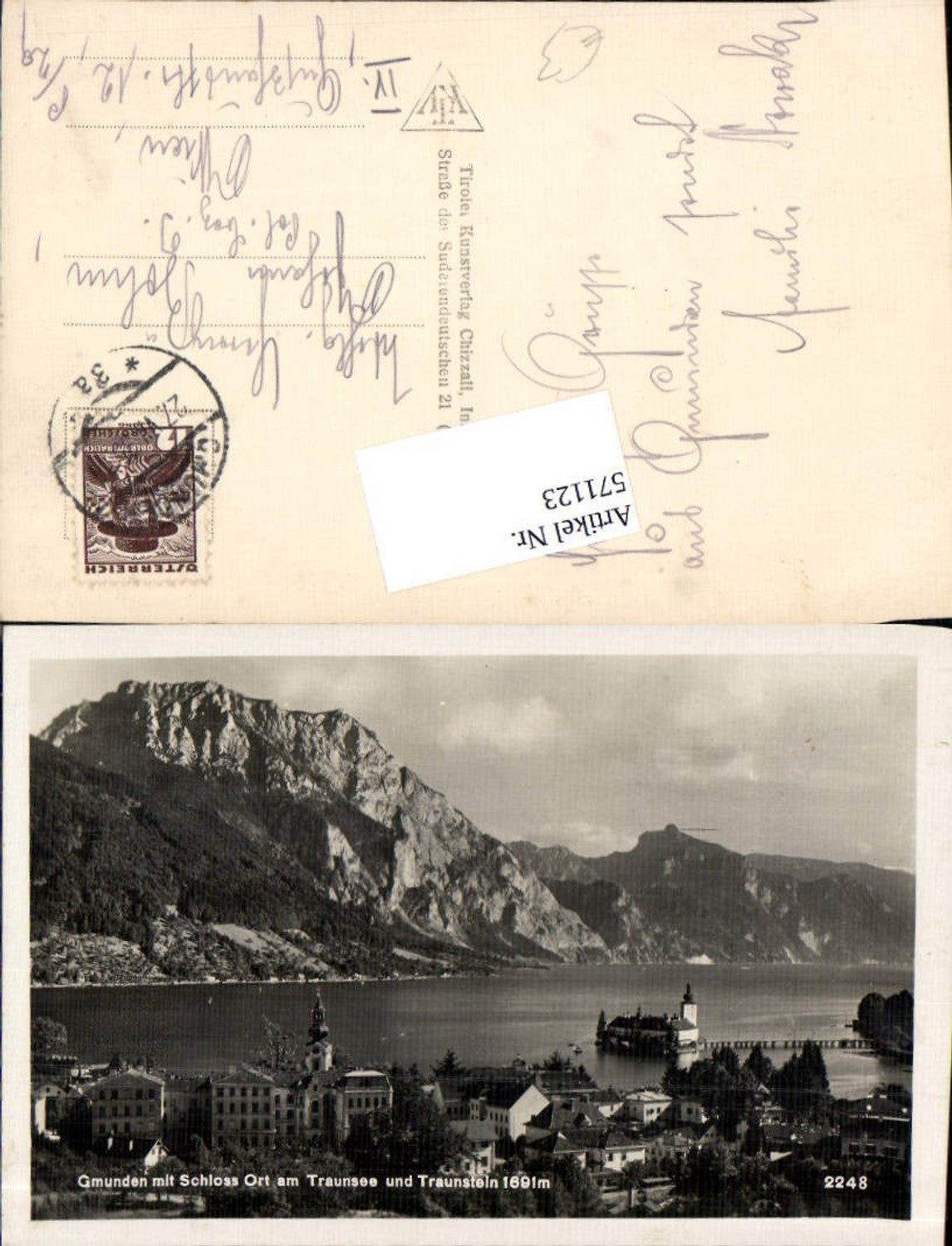 571123,Gmunden am Traunsee Ort Orth Schloss