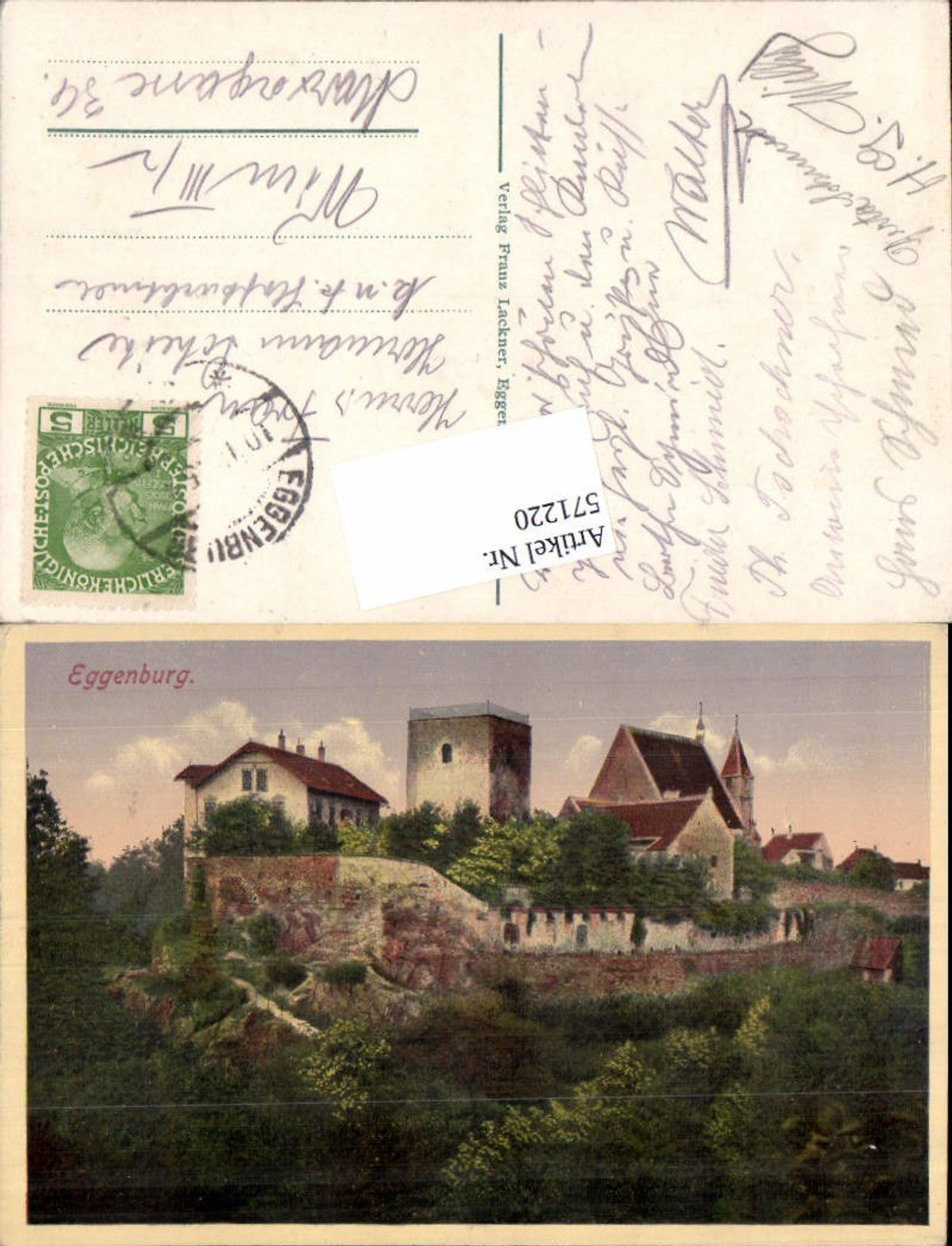 571220,Künstler AK Eggenburg