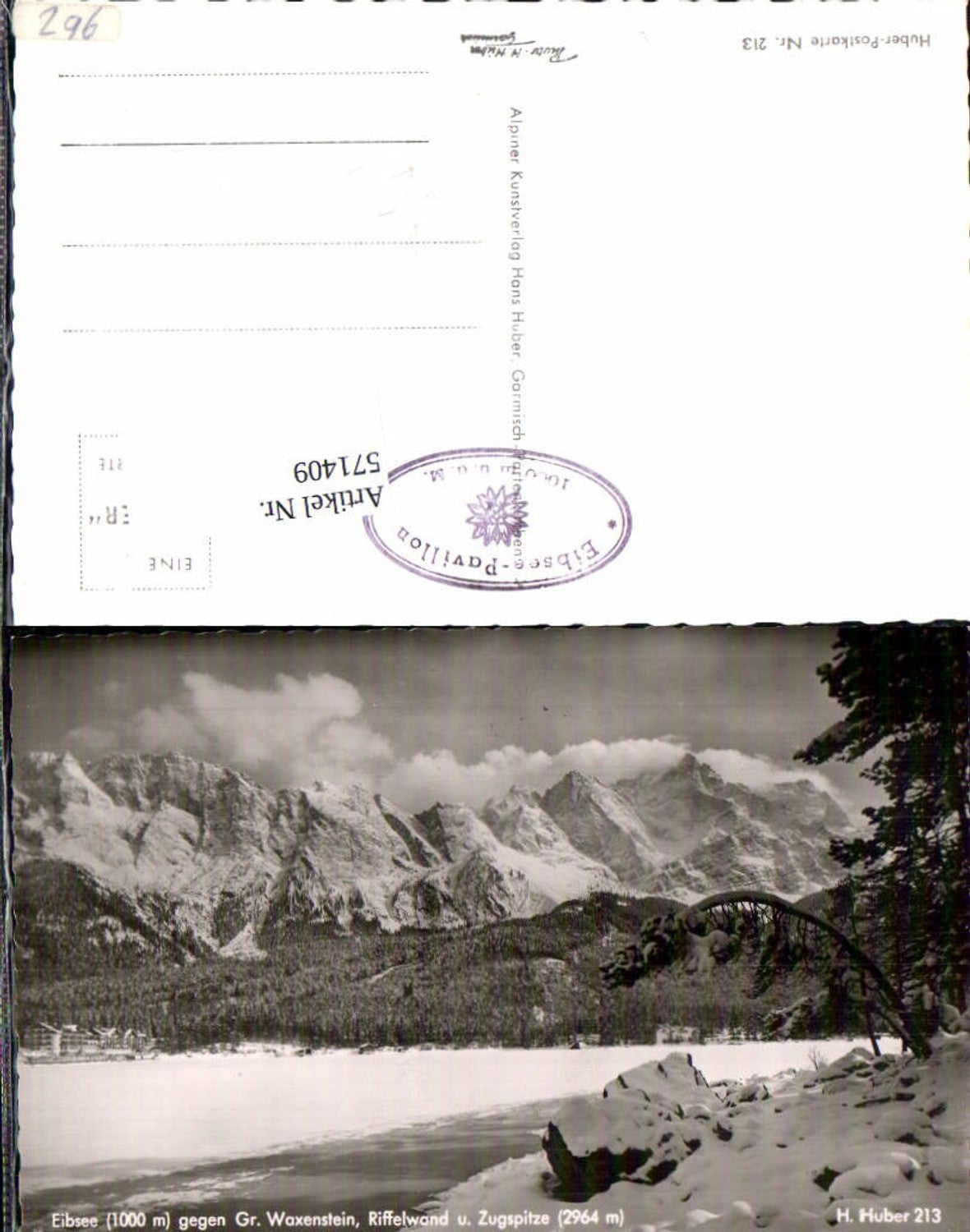 571409,Eibsee bei Grainau Garmisch Partenkirchen pub Huber 213