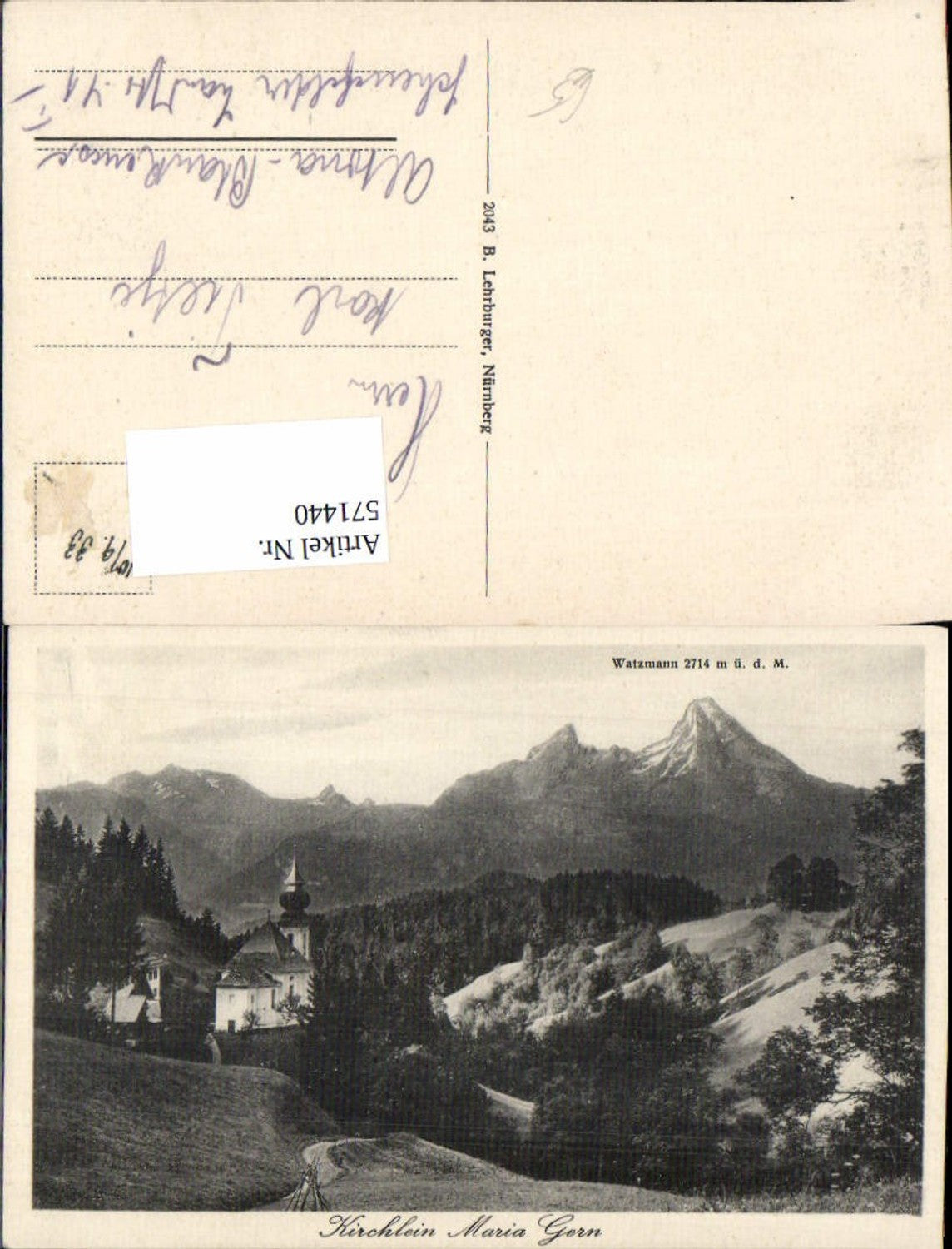 571440,Maria Gern Kirche b. Berchtesgaden
