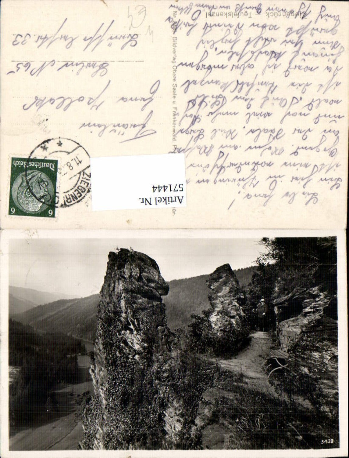 571444, Ziegenrück Teufelskanzel