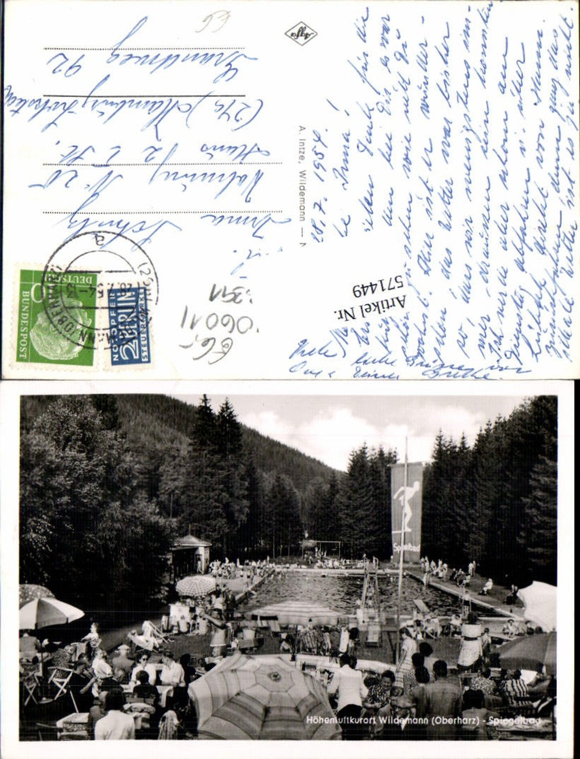 571449,Wildemann Spiegelbad bei Oberhaz