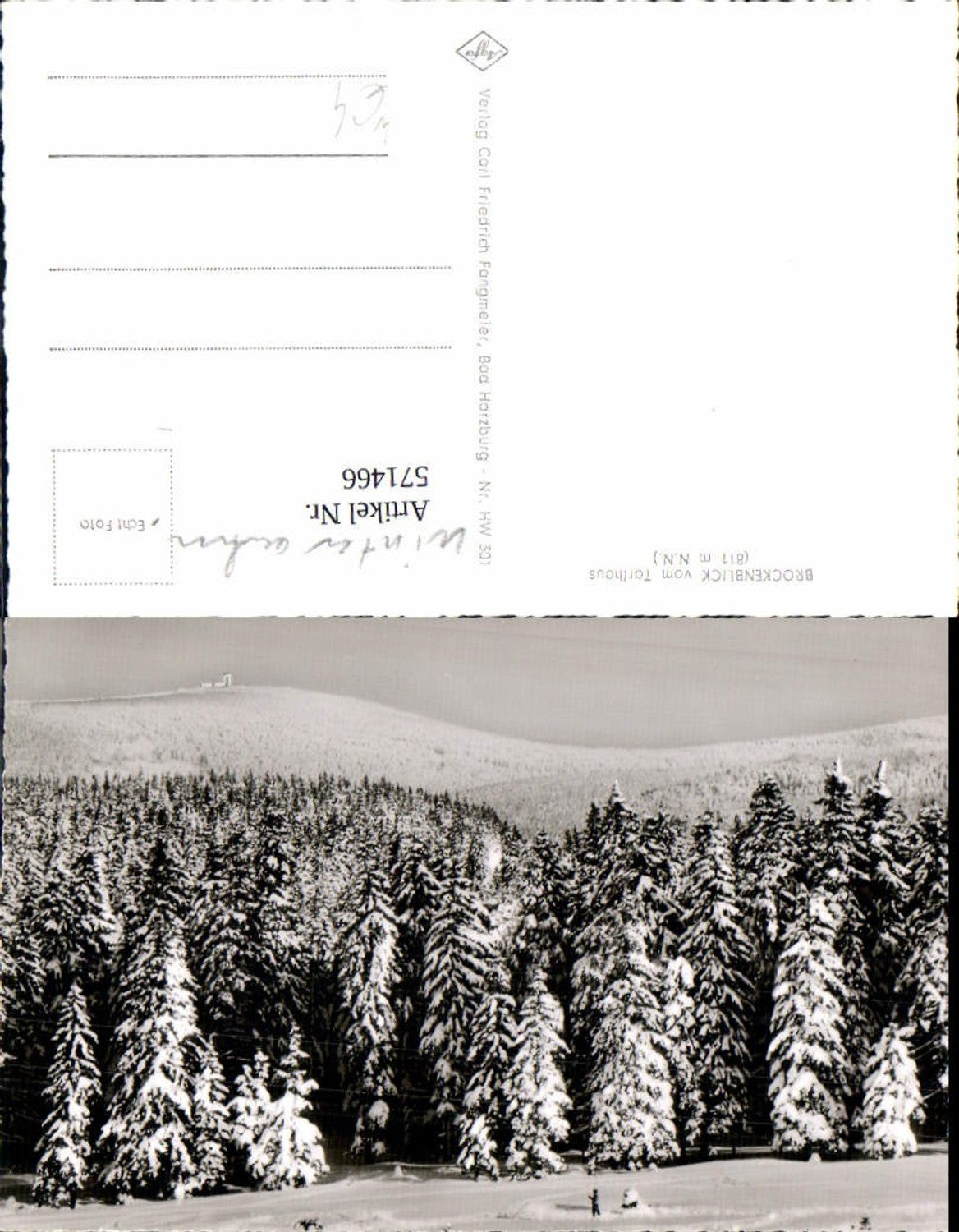 571466,Brockenblick vom Torfhaus bei Altenau Schulenberg