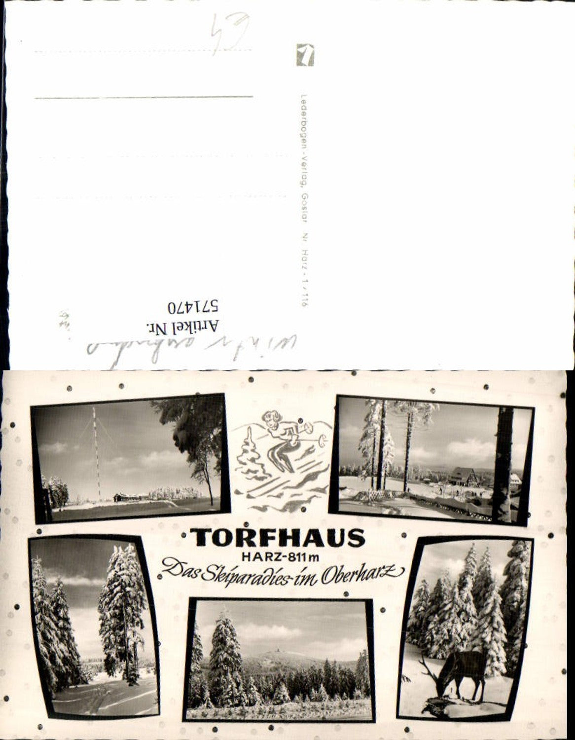 571470,Mehrbild Ak Torfhaus Harz Skiparadies Altenau-Schulenberg im Oberharz Clausthal-Zellerfeld