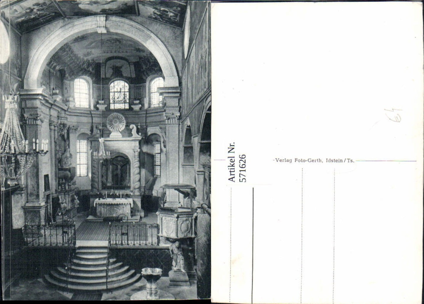 571626,Idstein Kirchen Inneres