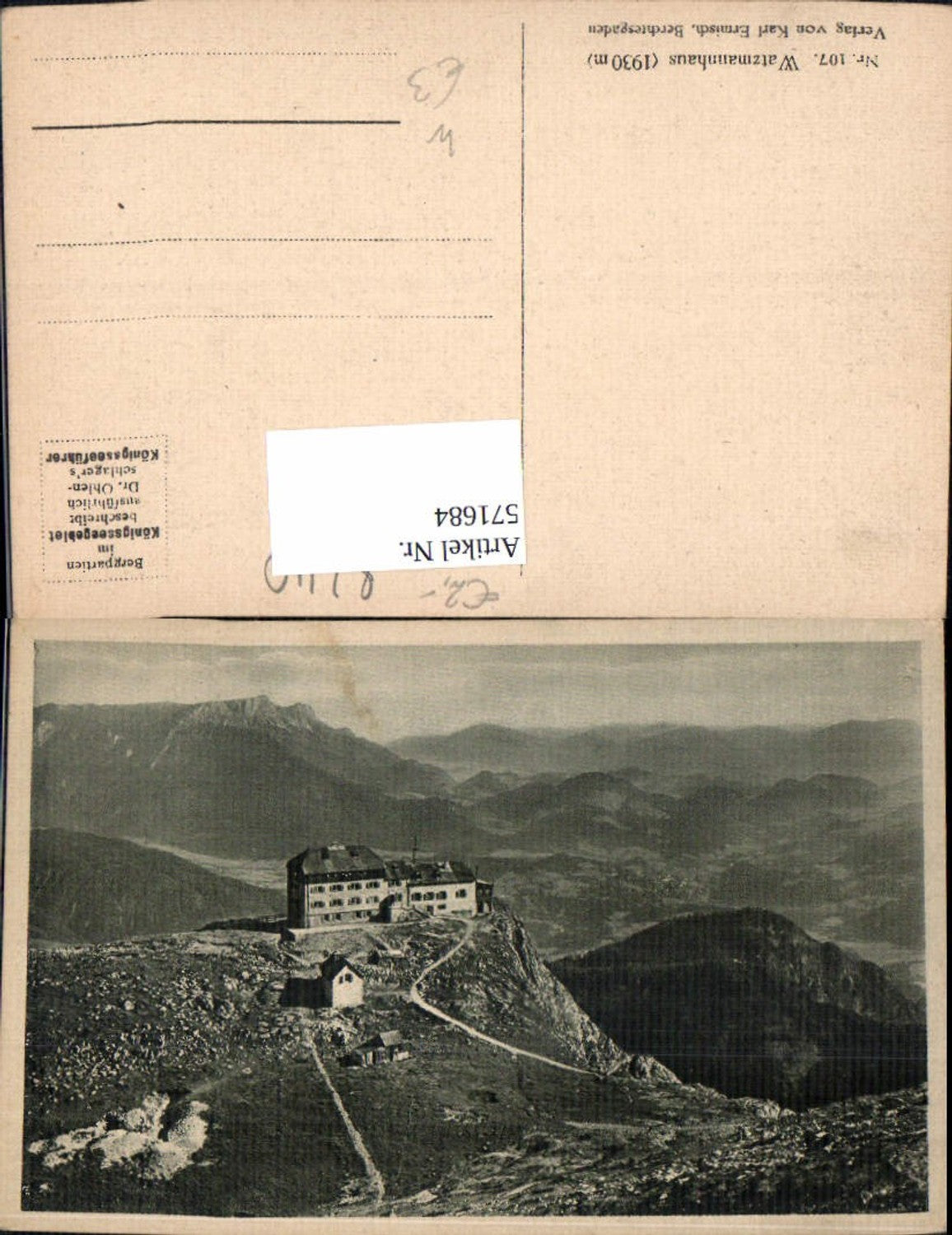 571684,Watzmannhaus Ramsau bei Berchtesgaden