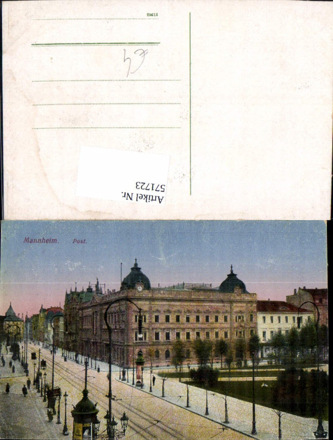 571723, Mannheim Post Office