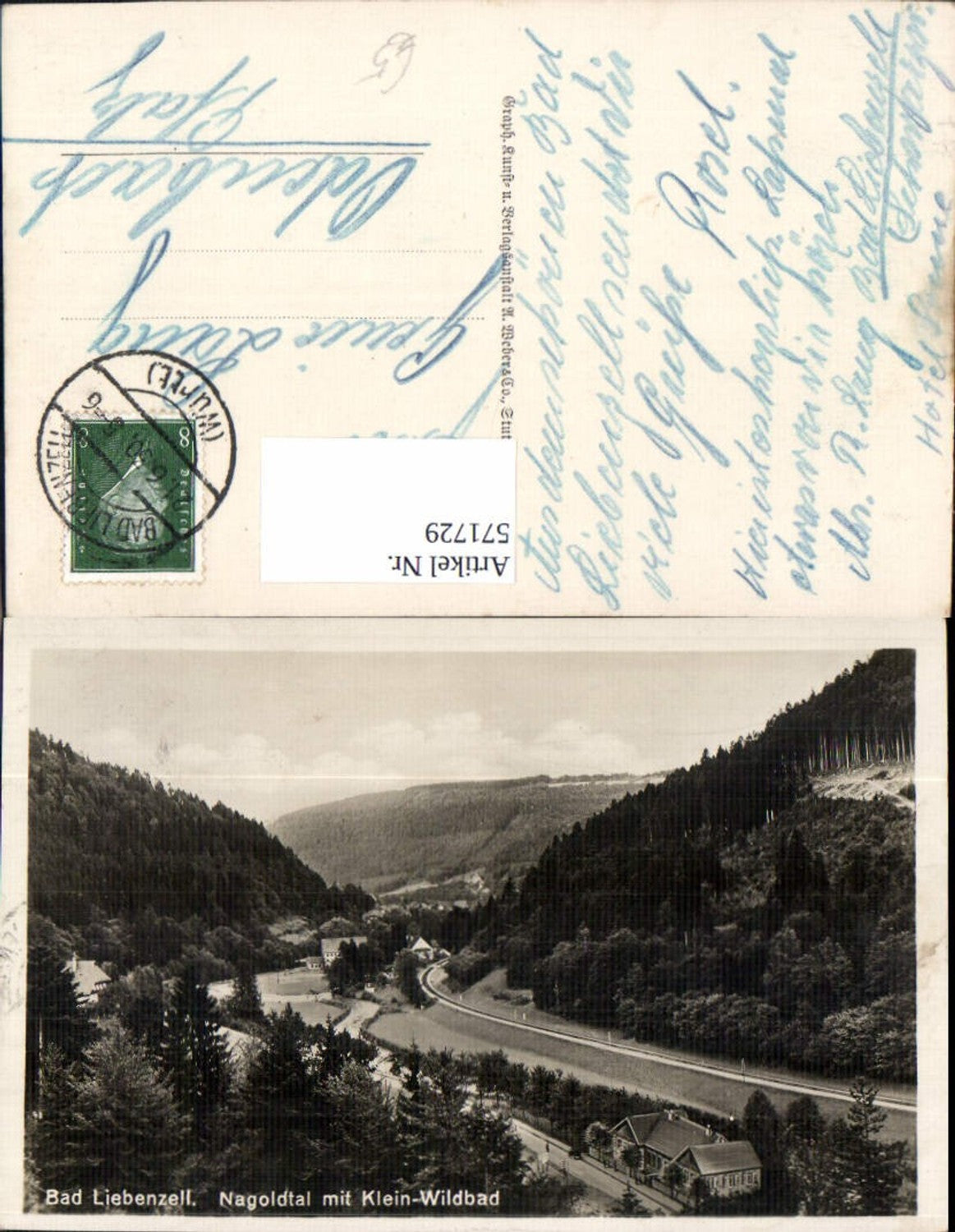 571729,Bad Liebenzell Nagoldtal m. Klein-Wildbad