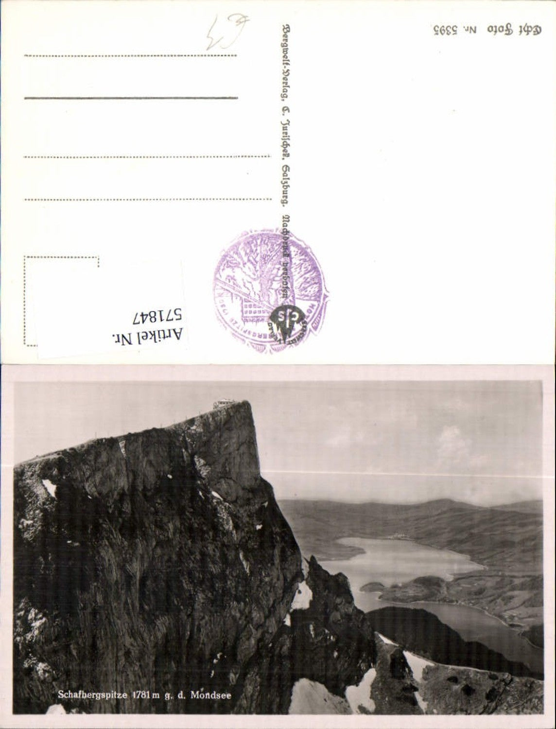 571847,St Wolfgang am Wolfgangsee Schafberg Mondsee