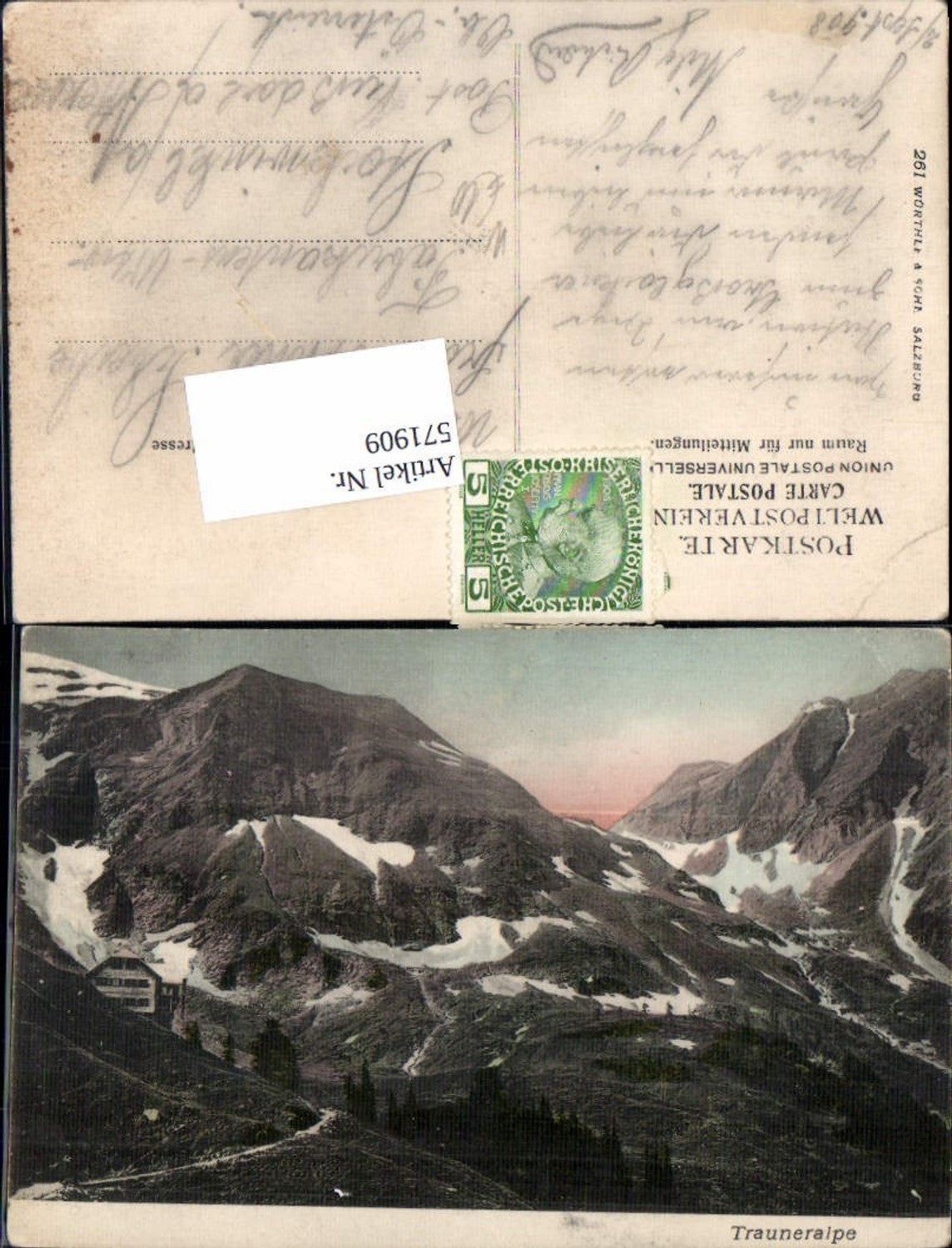 571909,Trauneralpe bei Bruck a.d. Glocknerstraße Hundsdorf