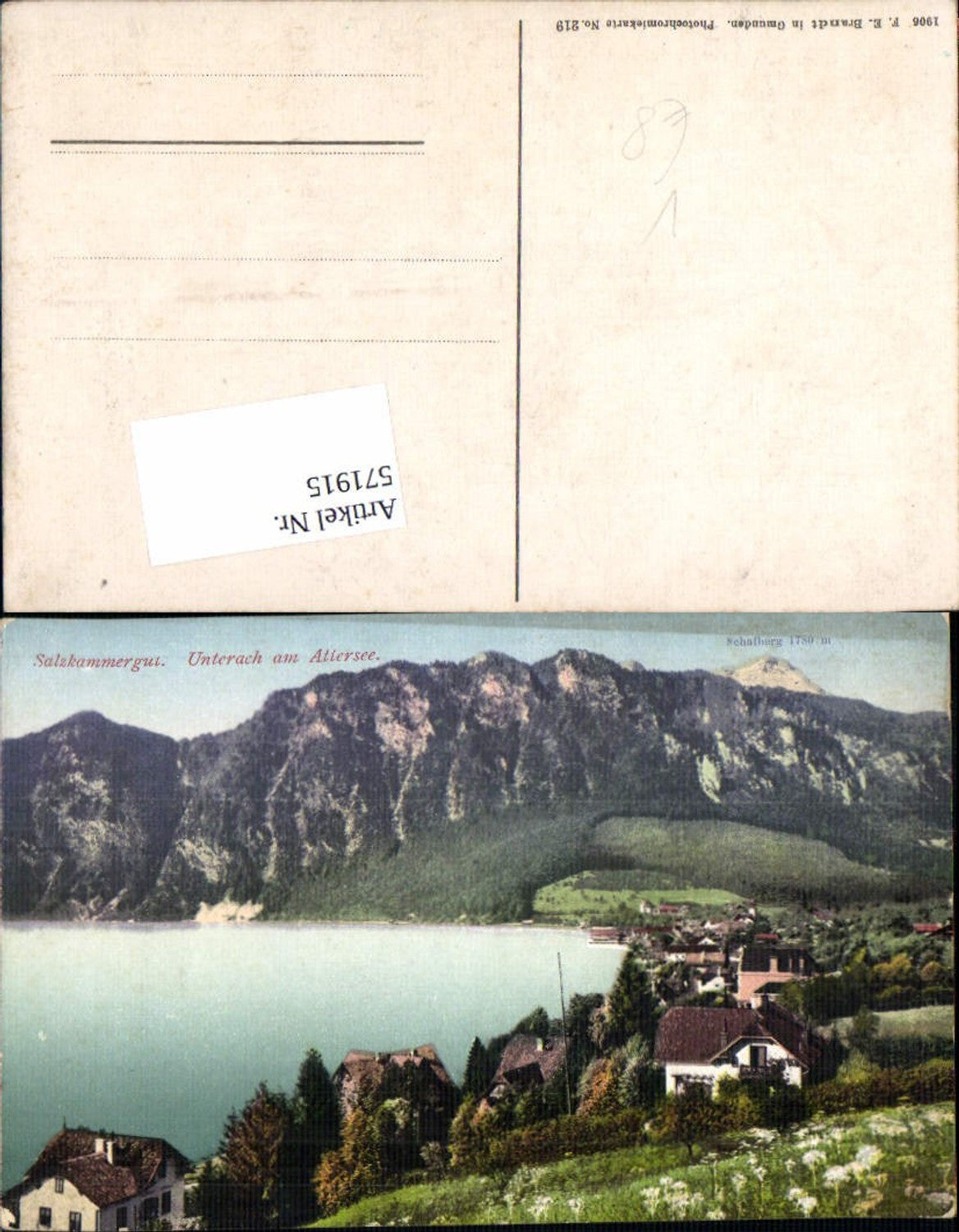 571915,Unterach am Attersee pub Brandt 219