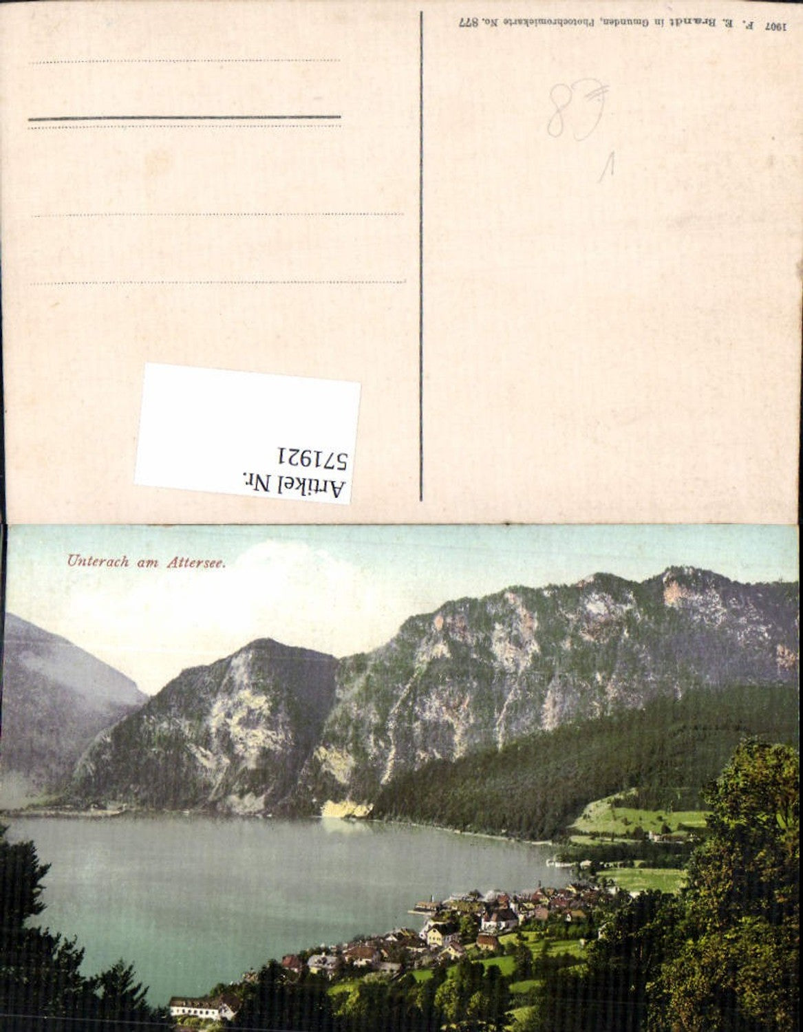 571921,Unterach am Attersee pub Brandt 877