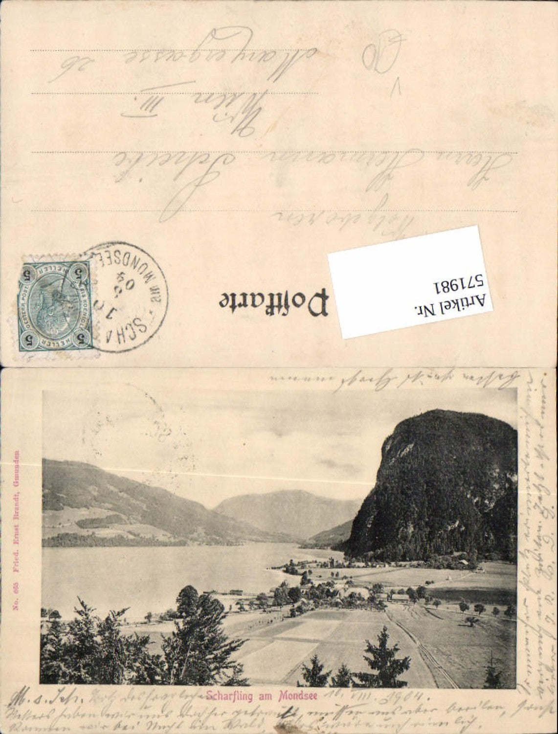 571981,Scharfling am Mondsee St. Lorenz pub Brandt 665