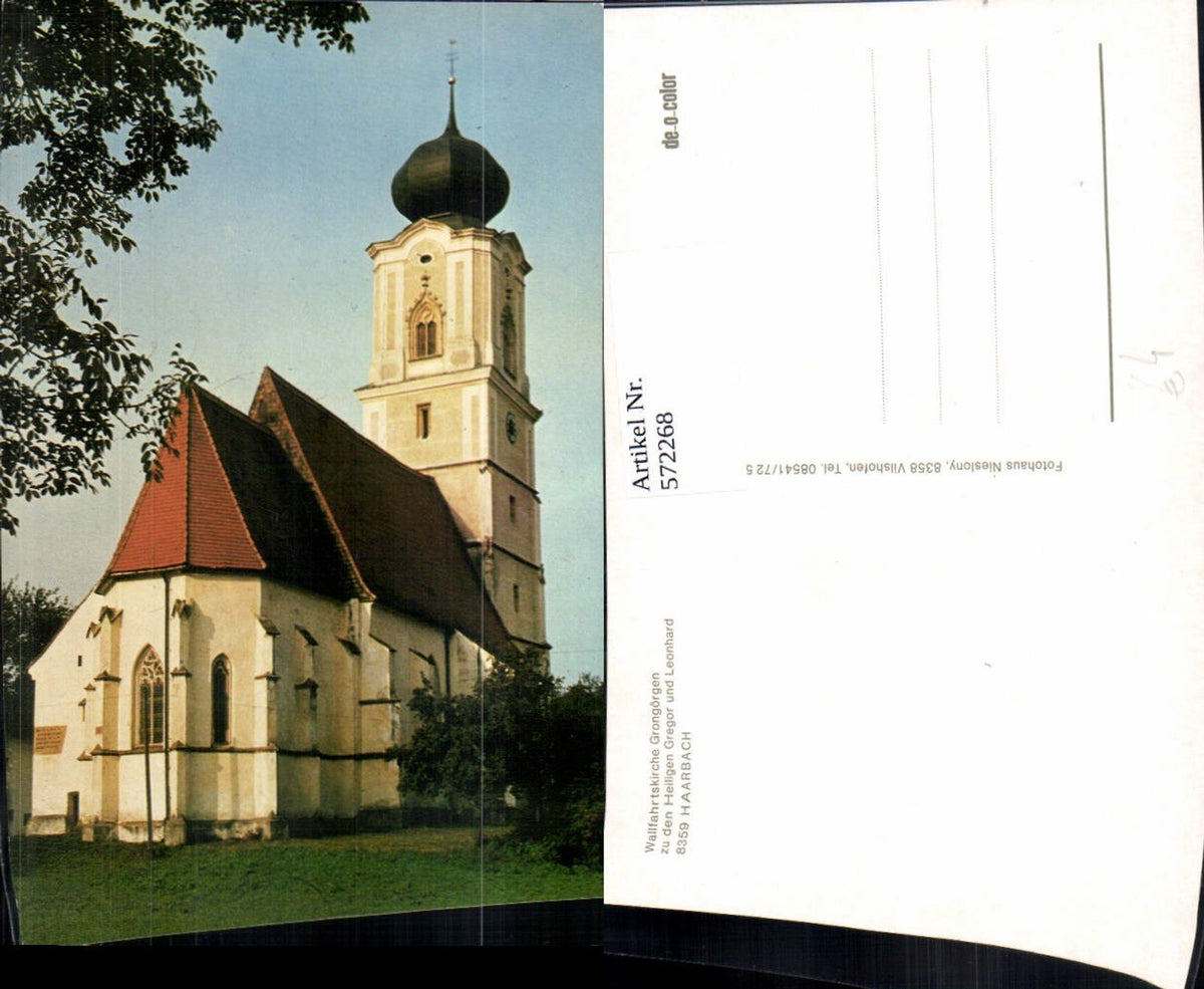 572268,Wallfahrtskirche Grongörgen Haarbach